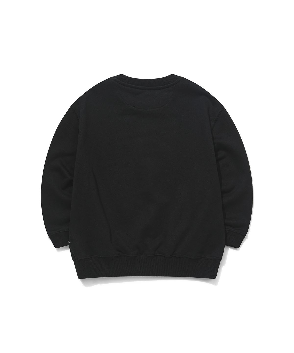 커버낫 키즈(COVERNAT KIDS) 아치로고 맨투맨 커버셋 블랙 CK2603SUZ7BK