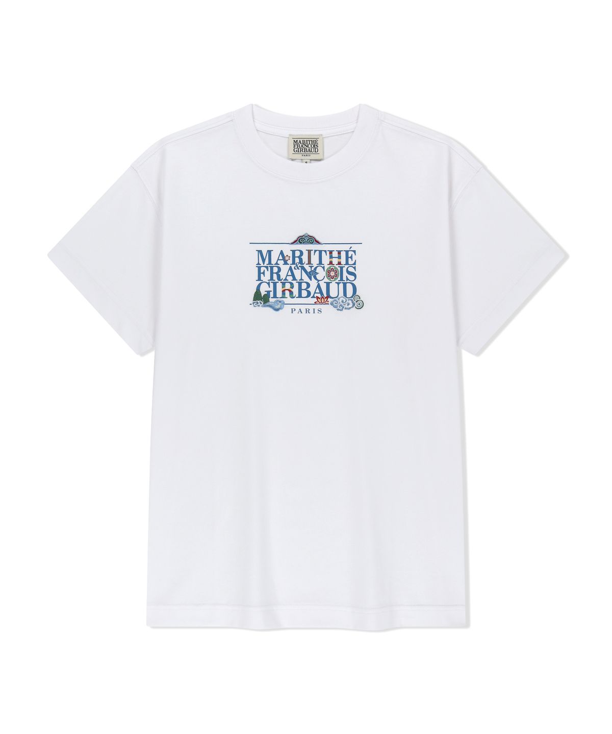 마리떼 프랑소와 저버(MARITHÉ + FRANҪOIS GIRBAUD) SEOUL EXCLUSIVE CLASSIC LOGO TEE white