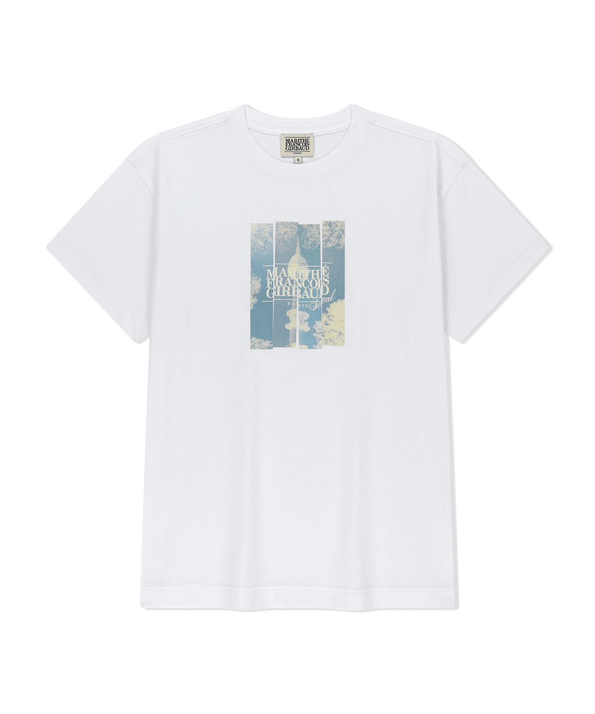 마리떼 프랑소와 저버(MARITHÉ + FRANҪOIS GIRBAUD) SEOUL EXCLUSIVE GRAPHIC TEE white