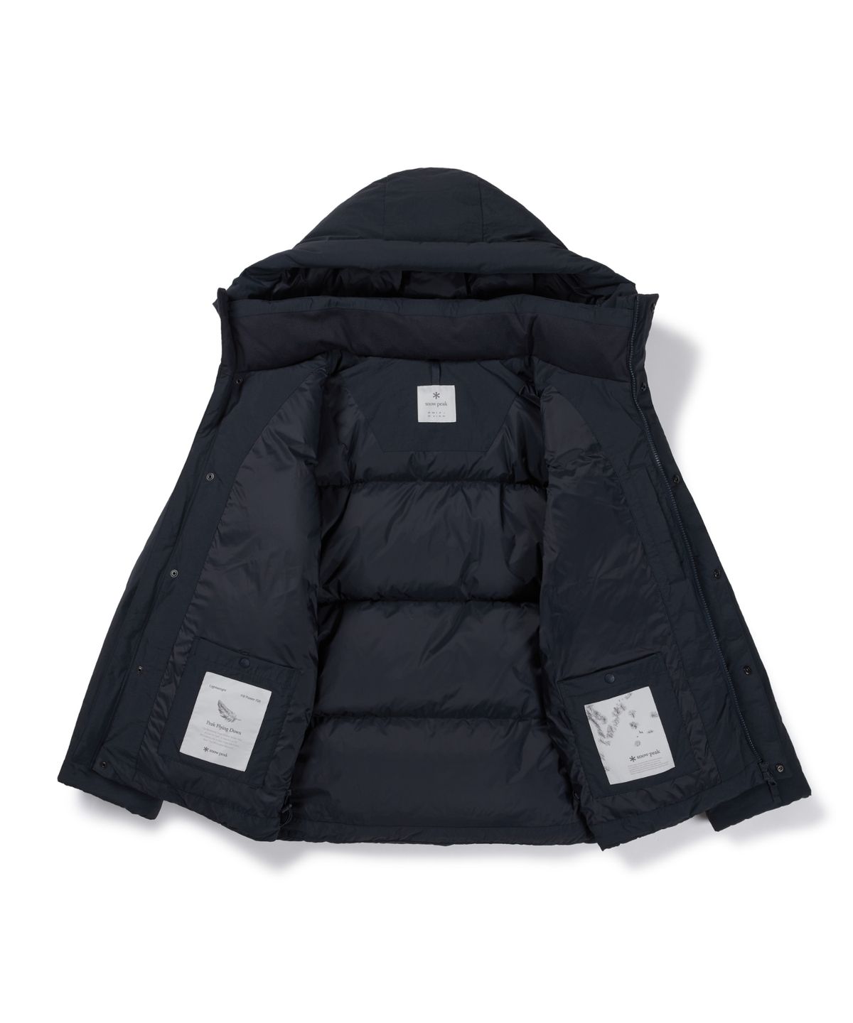 스노우피크 어패럴(SNOWPEAK APPAREL) 시티캠퍼 후드 헤비 다운 자켓 (S26WMGDJ10) Dark Navy