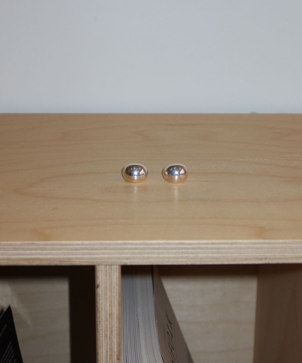 페브오어(FEBOR) Orb drop earring_silver