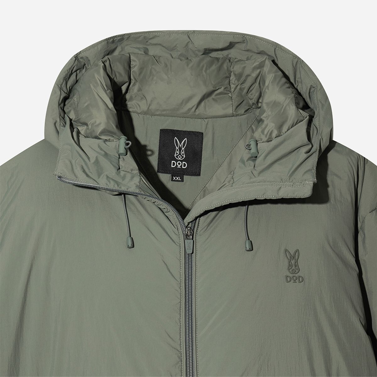 디오디(DOD) 가마보코 쉘터 라이트 다운 자켓(L.CHARCOAL GREY)