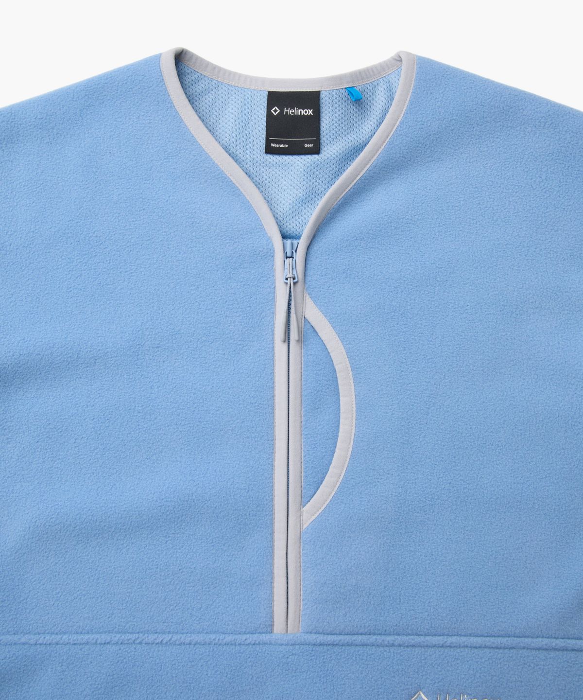 헬리녹스 웨어(HELINOX WEAR) 폴라텍 200 플리스 하프 집업 우먼_Light Blue