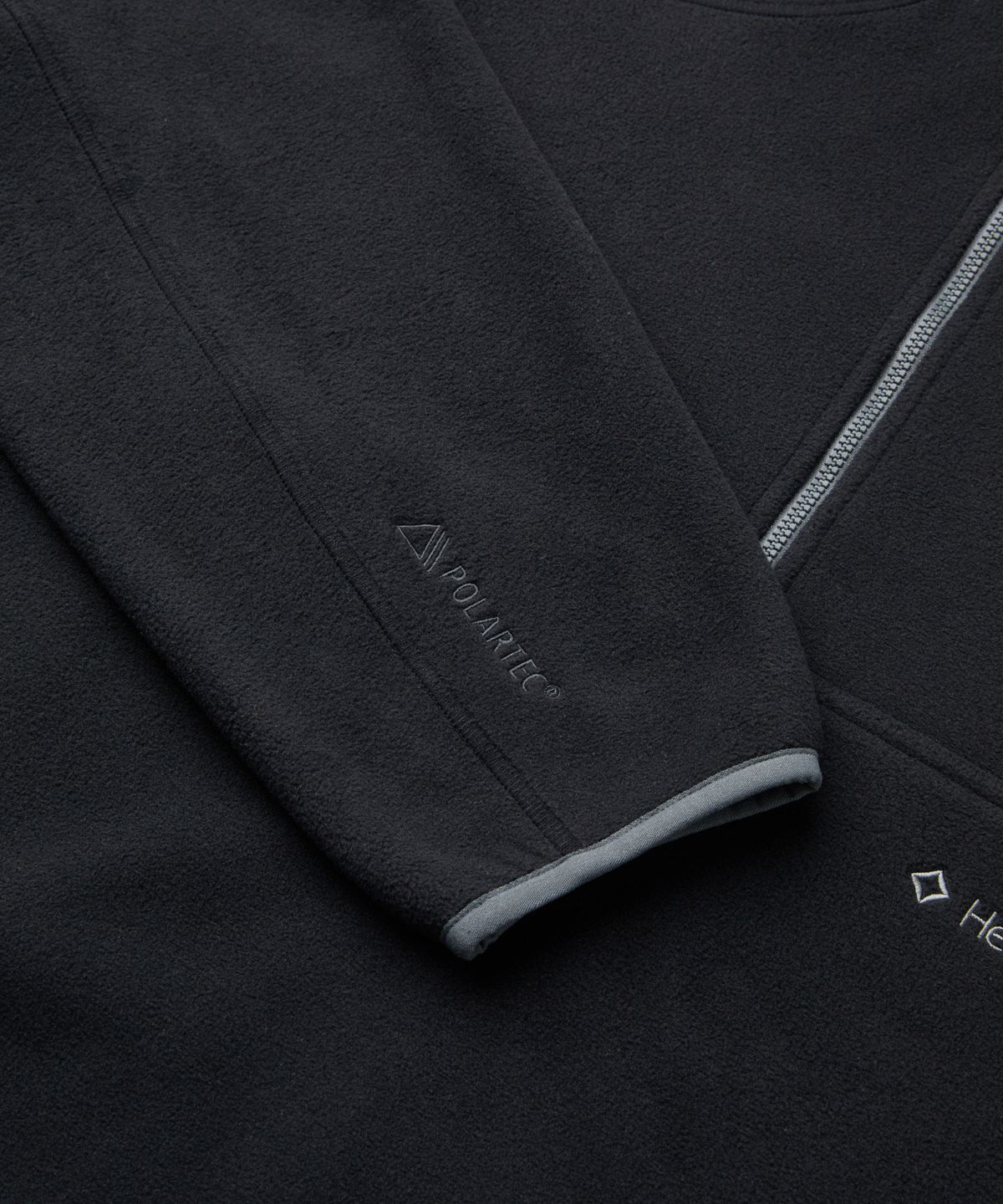 헬리녹스 웨어(HELINOX WEAR) 이클립스 폴라텍 200 플리스 하프 집업_Black