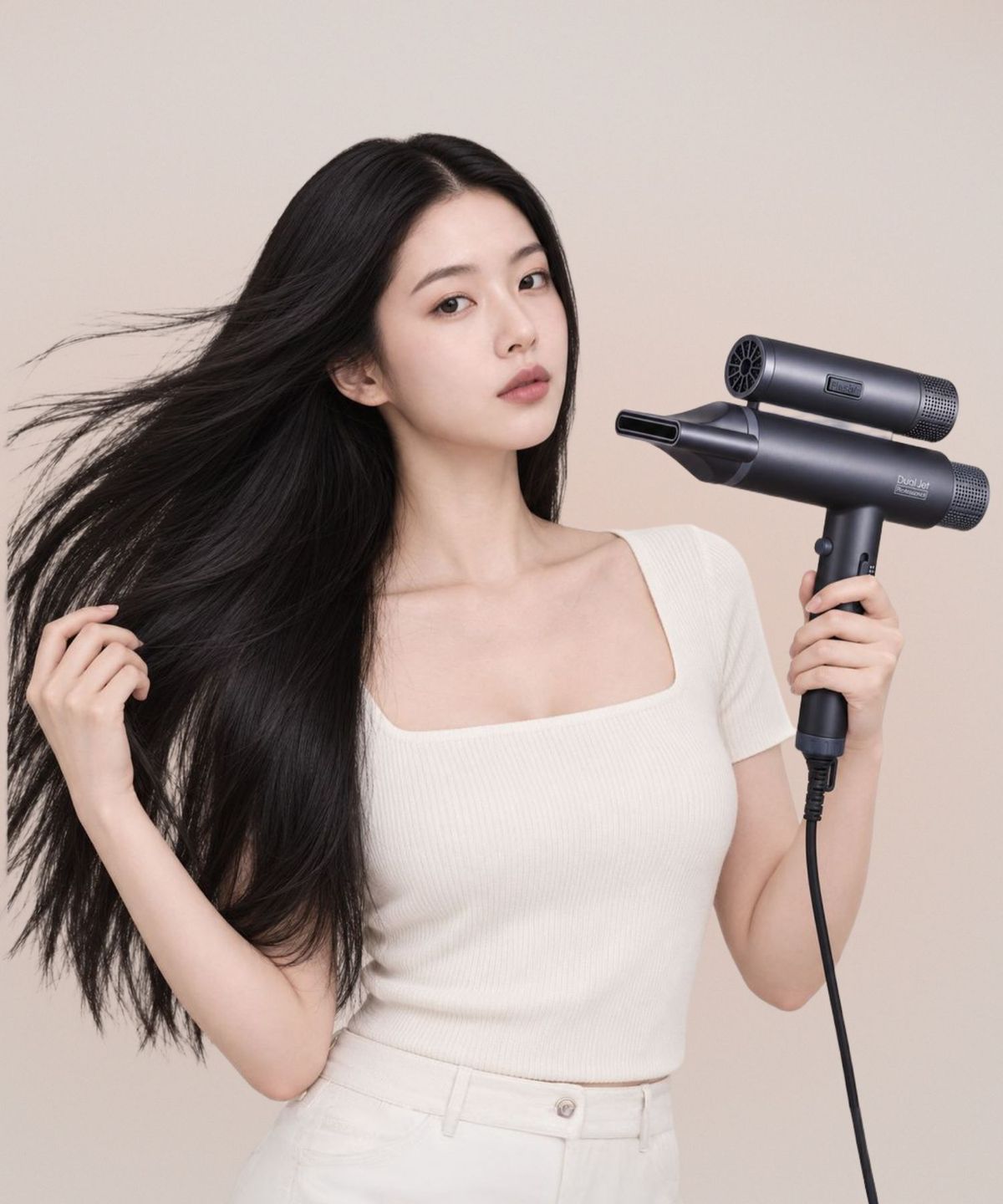 플러스에어(PLUSAIR) BLDC 헤어 드라이기 듀얼제트