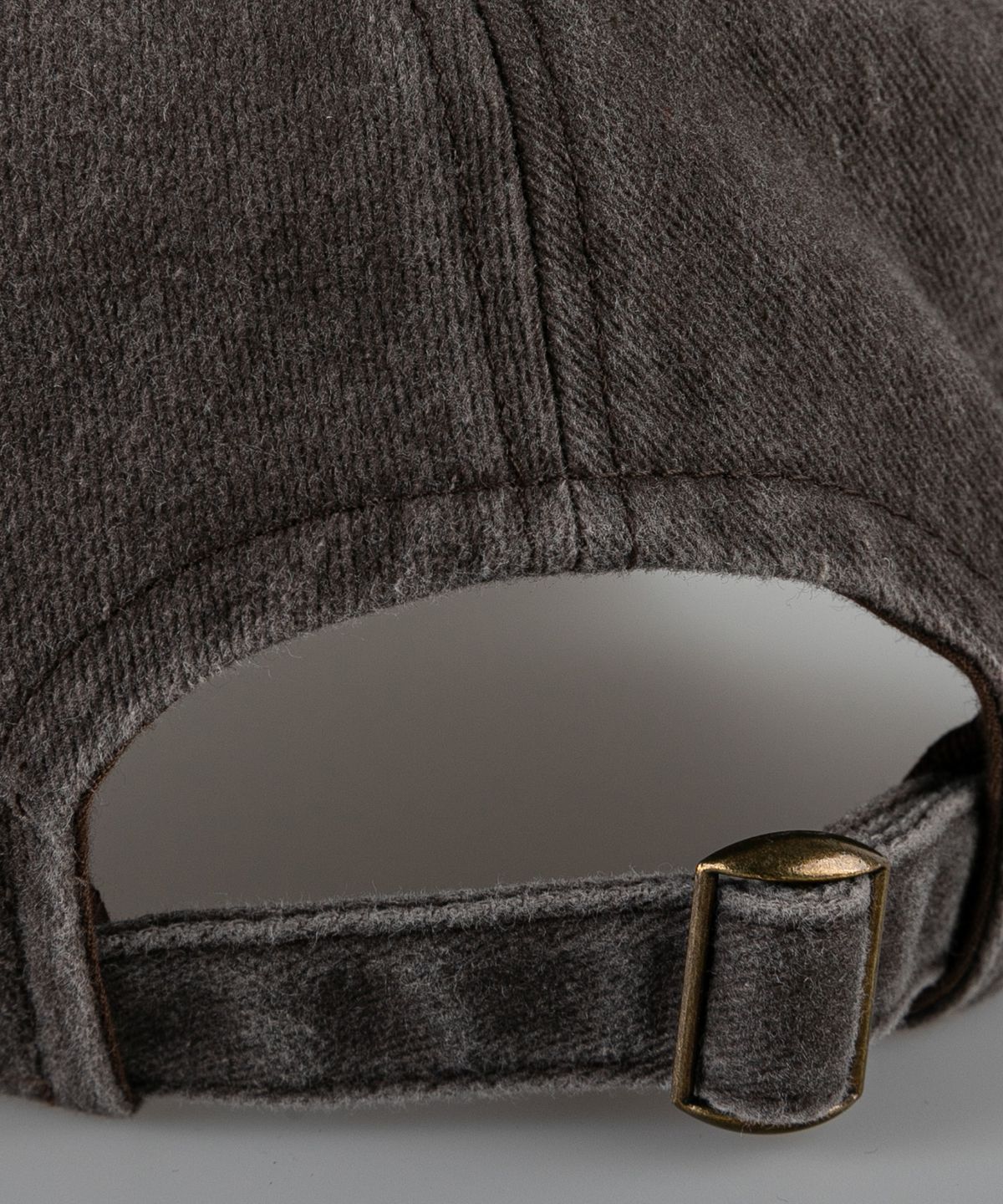 키페(KIFFER) Je Kiffe Stone washed Ball cap-brown