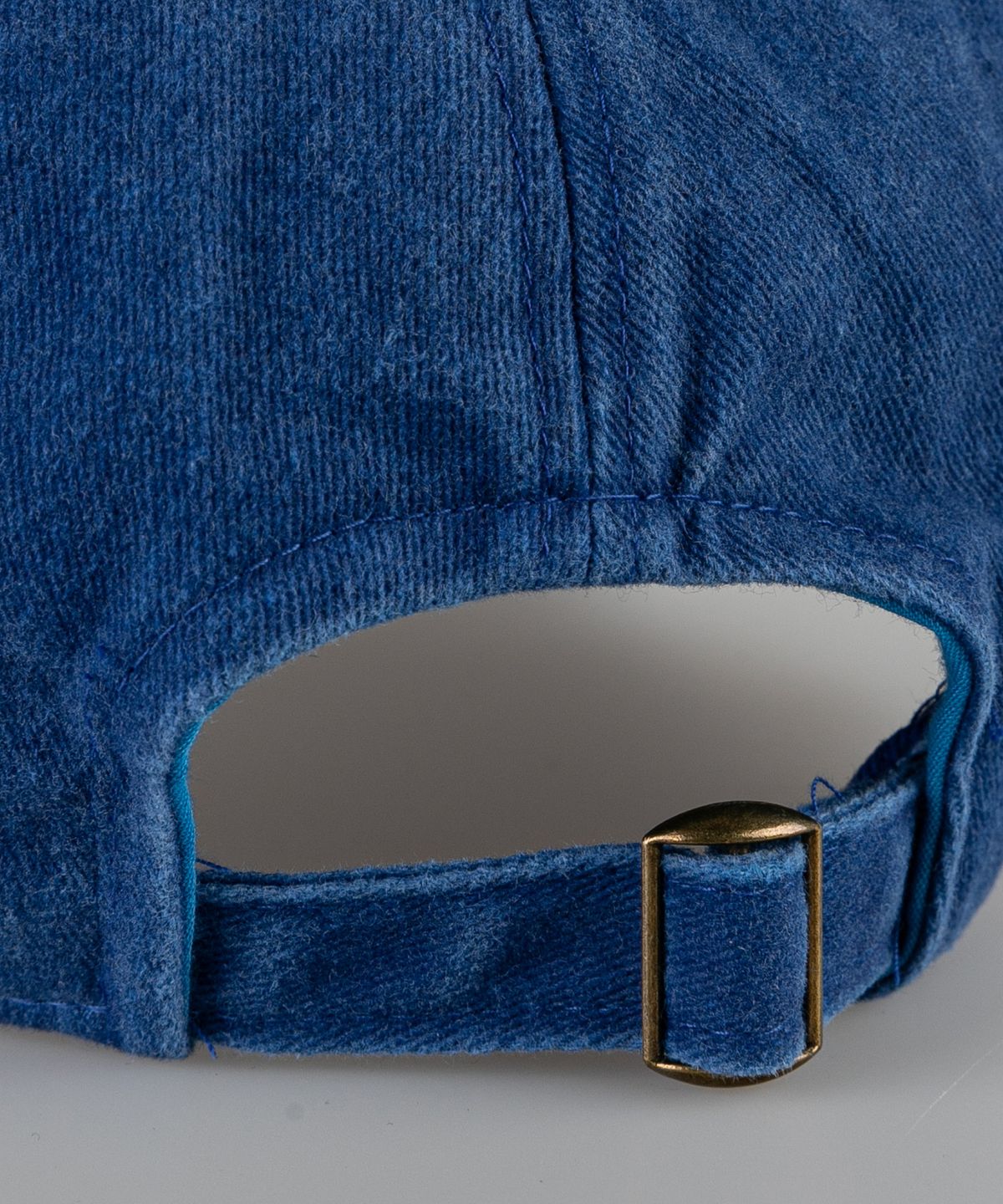 키페(KIFFER) Je Kiffe Stone washed Ball cap-blue
