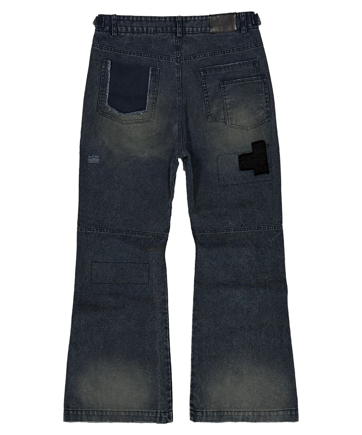 플레이버리즘(FLAVORISM) VTG Patchwork Flared Pants (TP0077-1)