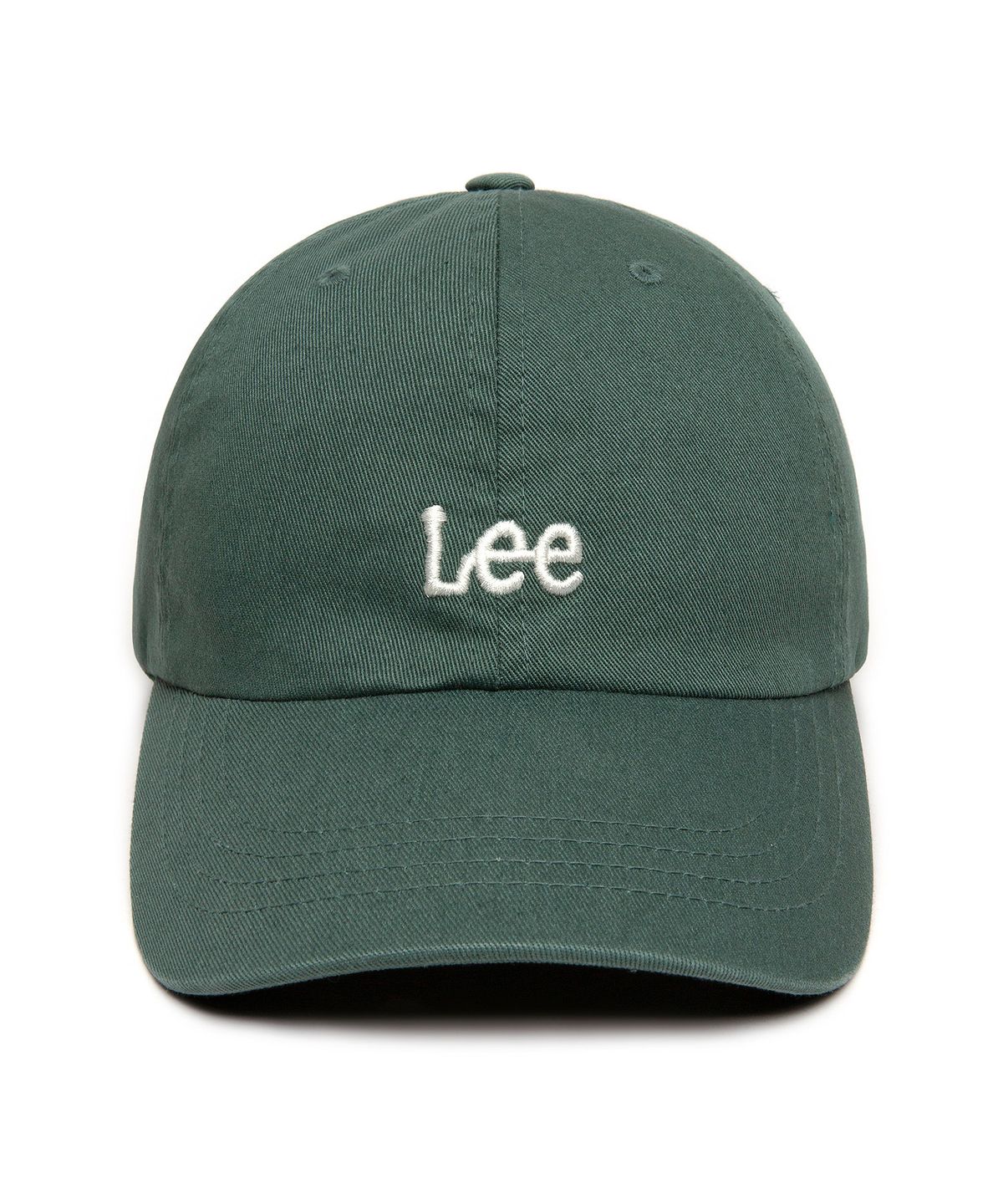 리(LEE) 스몰 트위치 로고 코튼 볼캡 그린