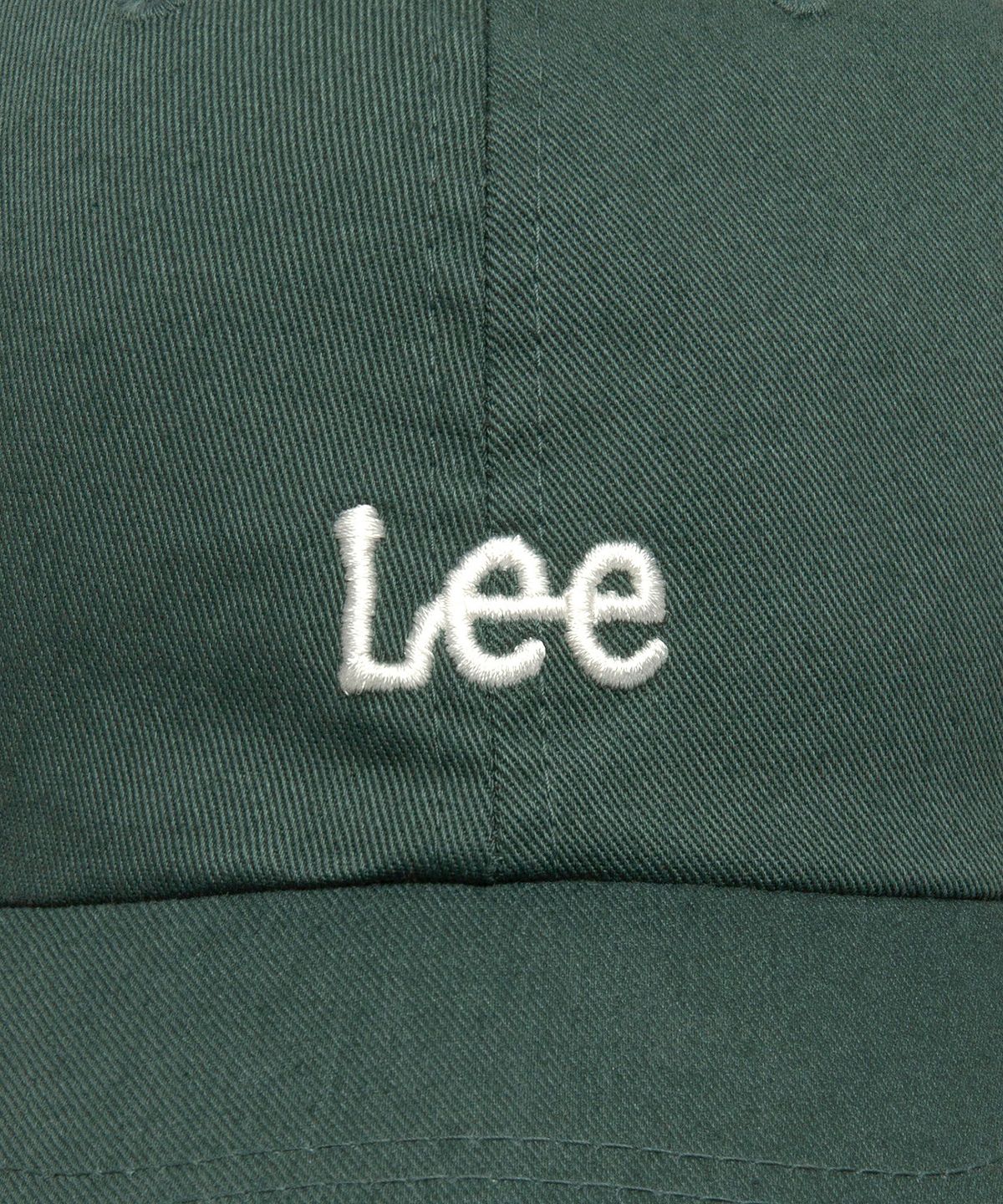 리(LEE) 스몰 트위치 로고 코튼 볼캡 그린