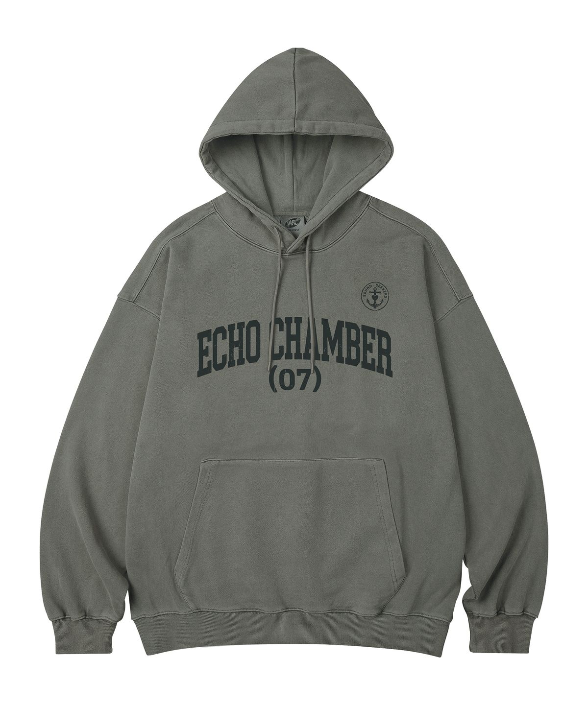 와일드락(WILDROCK) Echo Chamber 피그먼트 오버핏 후드_5 COL
