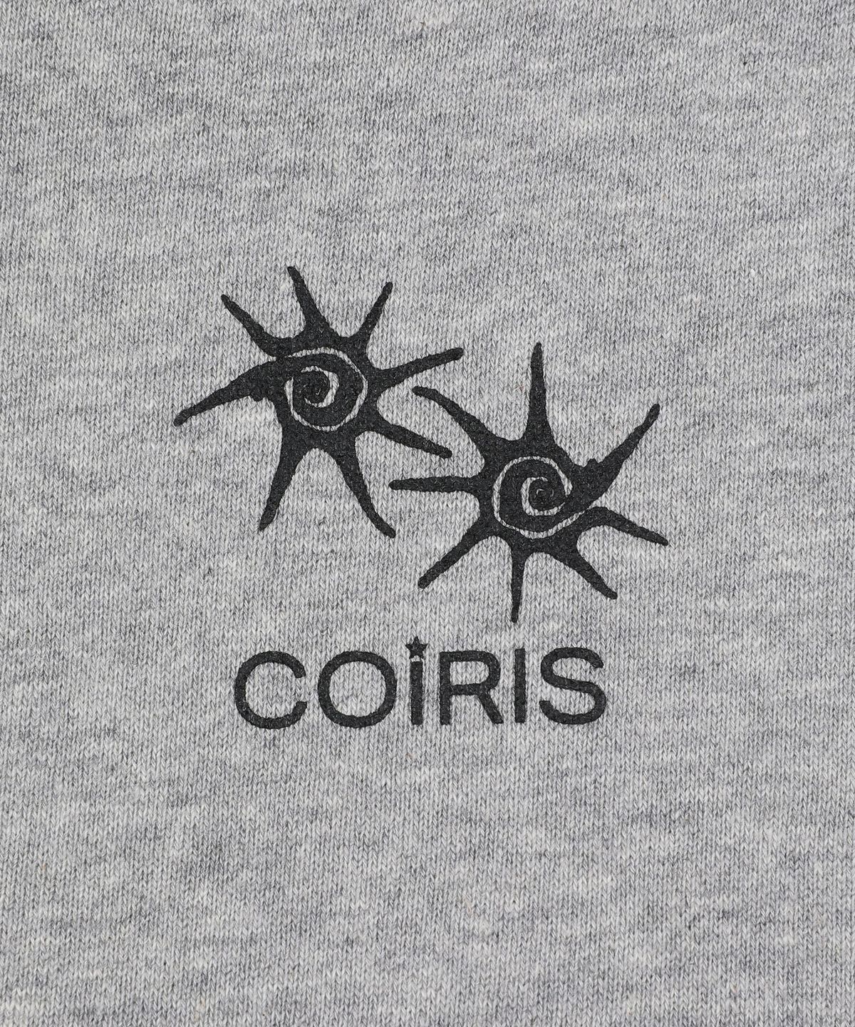 코이리스(COIRIS) 로넥 백 레터링 후드 집업 남녀공용 (2컬러)