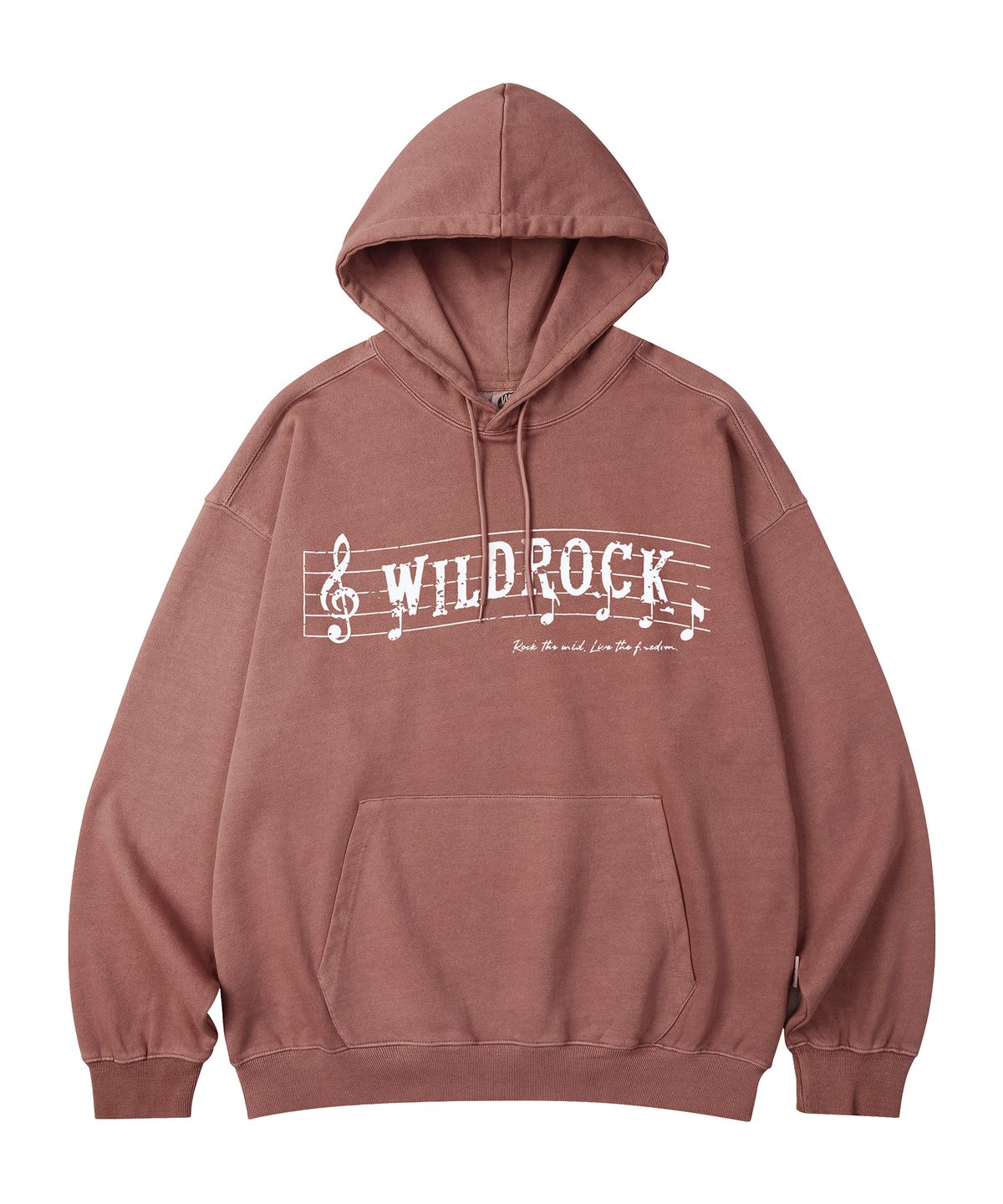 와일드락(WILDROCK) Melody Vintage 피그먼트 오버핏 후드_5 COL