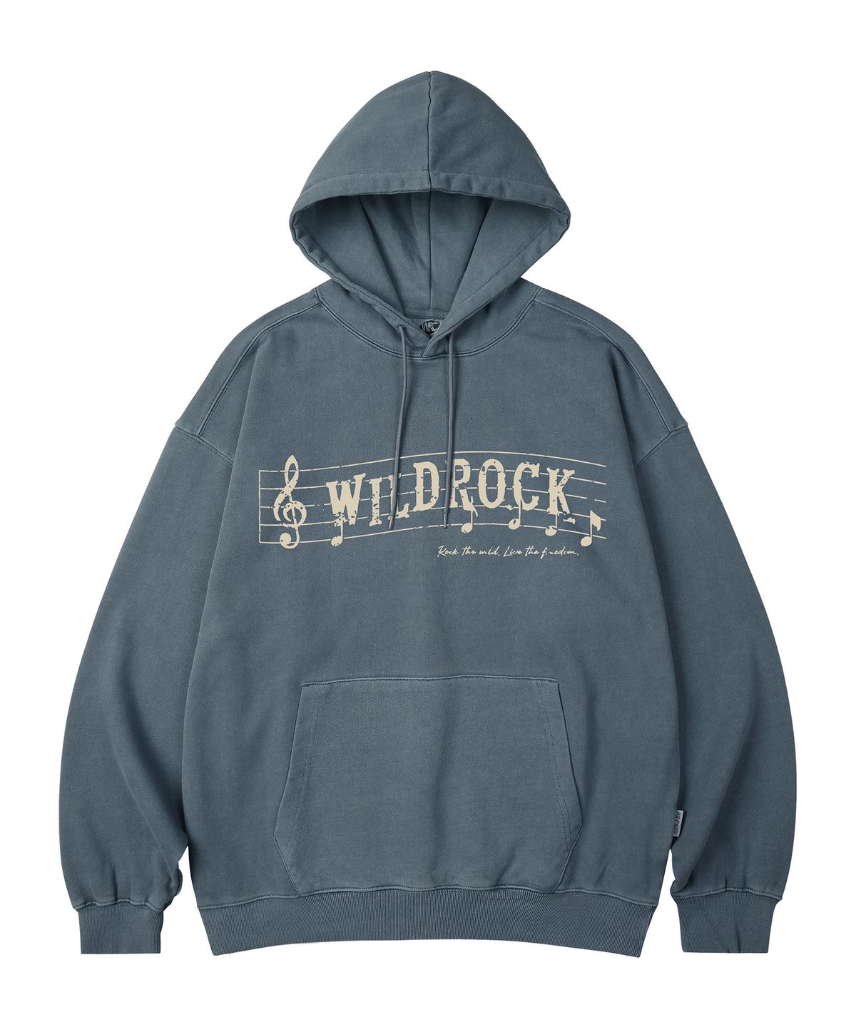 와일드락(WILDROCK) Melody Vintage 피그먼트 오버핏 후드_5 COL