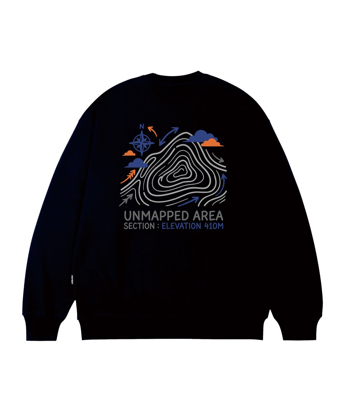 와일드락(WILDROCK) Unmapped Area 오버핏 맨투맨_9 COL