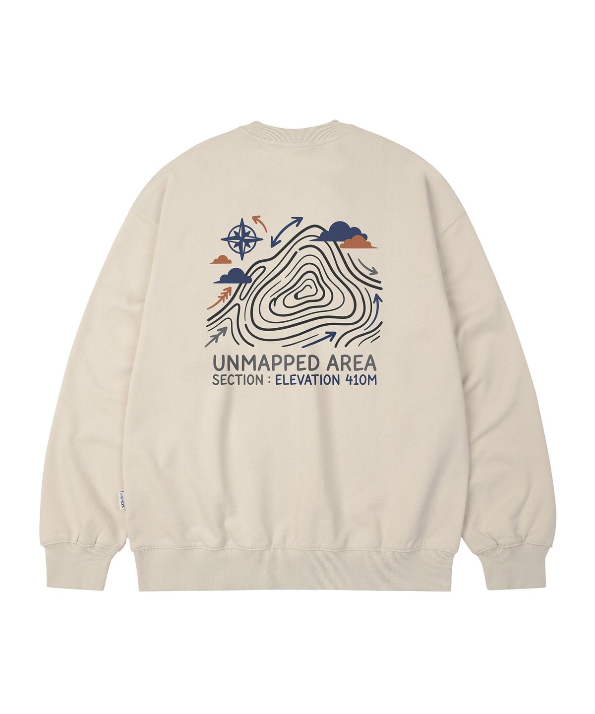 와일드락(WILDROCK) Unmapped Area 오버핏 맨투맨_9 COL