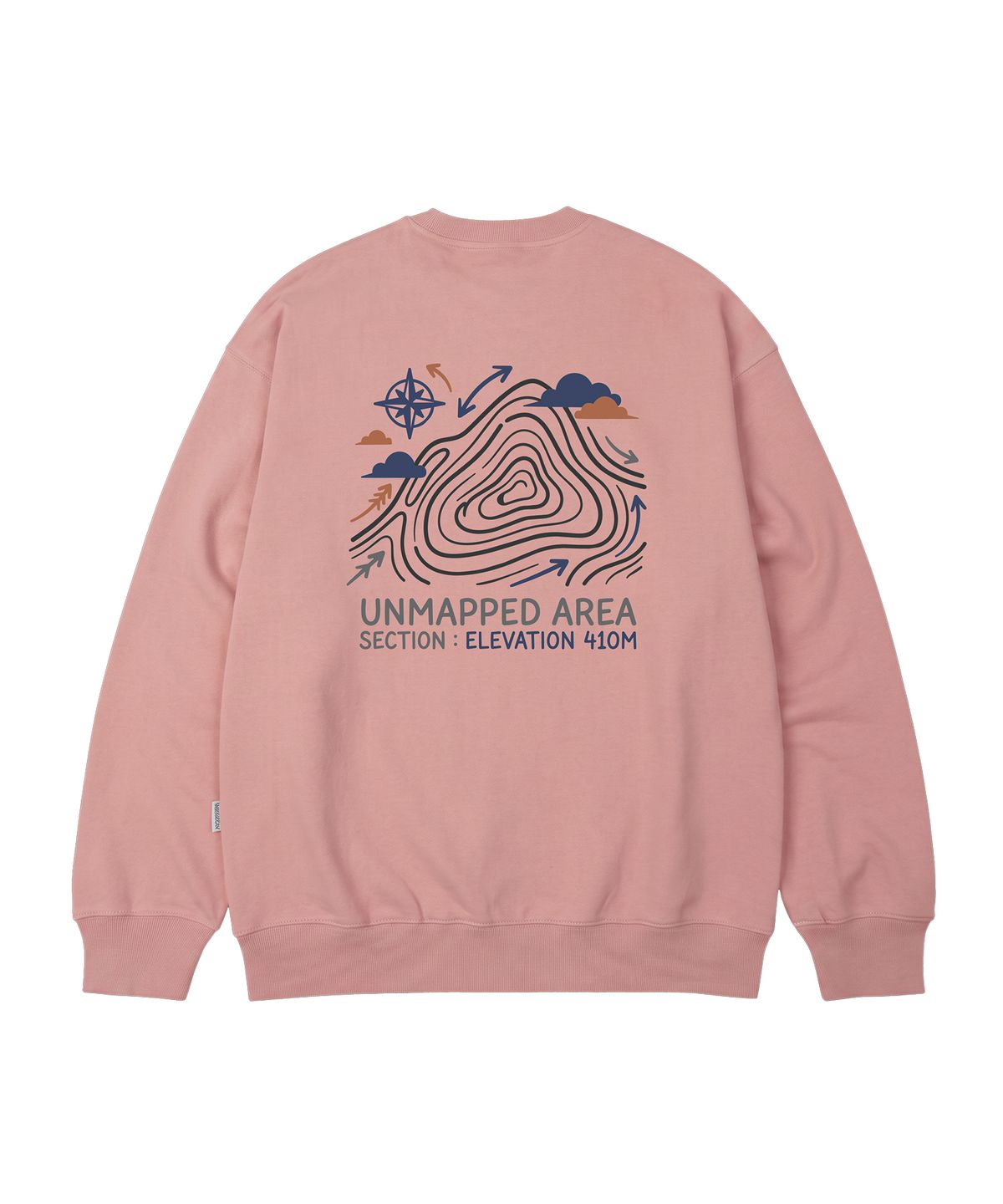 와일드락(WILDROCK) Unmapped Area 오버핏 맨투맨_9 COL