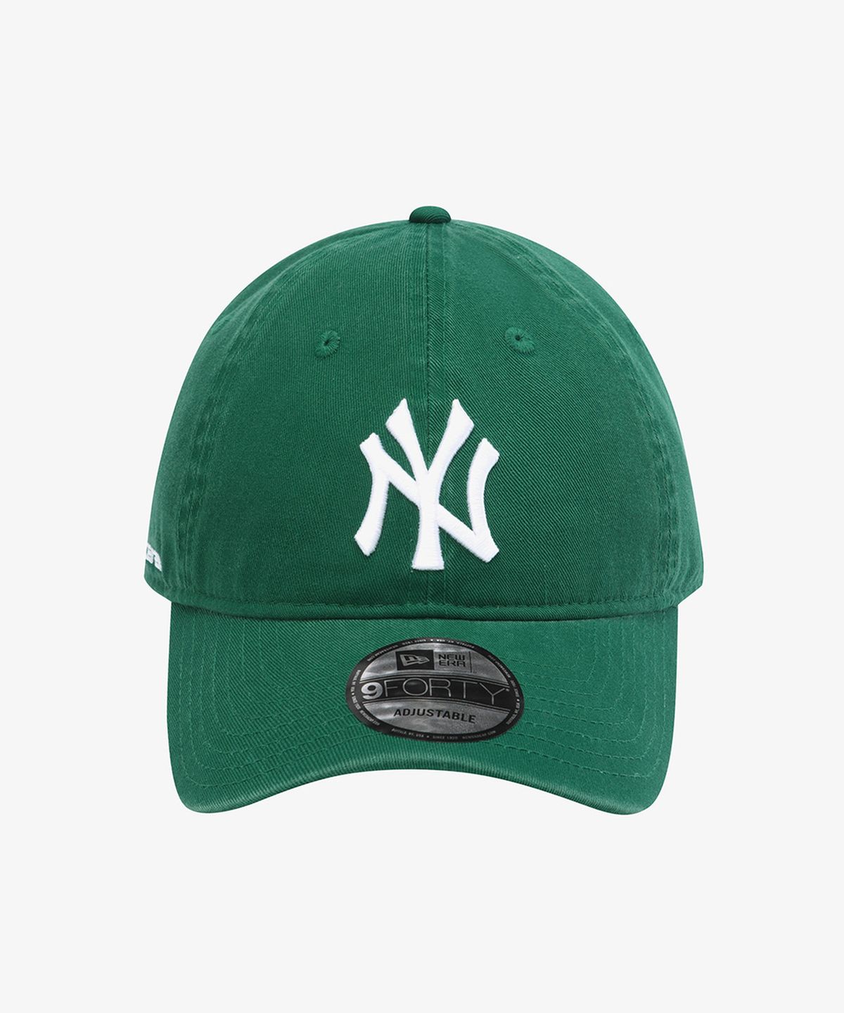 뉴에라(NEW ERA) MLB 뉴욕 양키스 월드 로고 언스트럭쳐 볼캡 말라카이트 15411756