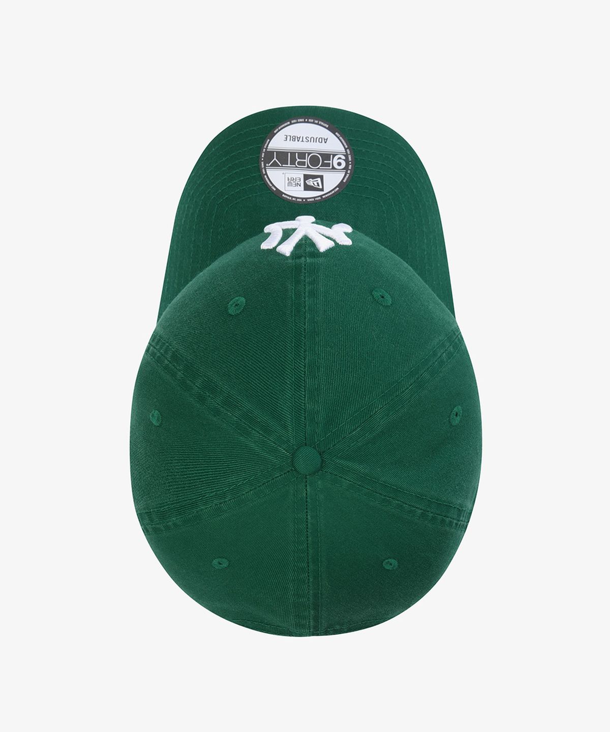 뉴에라(NEW ERA) MLB 뉴욕 양키스 월드 로고 언스트럭쳐 볼캡 말라카이트 15411756
