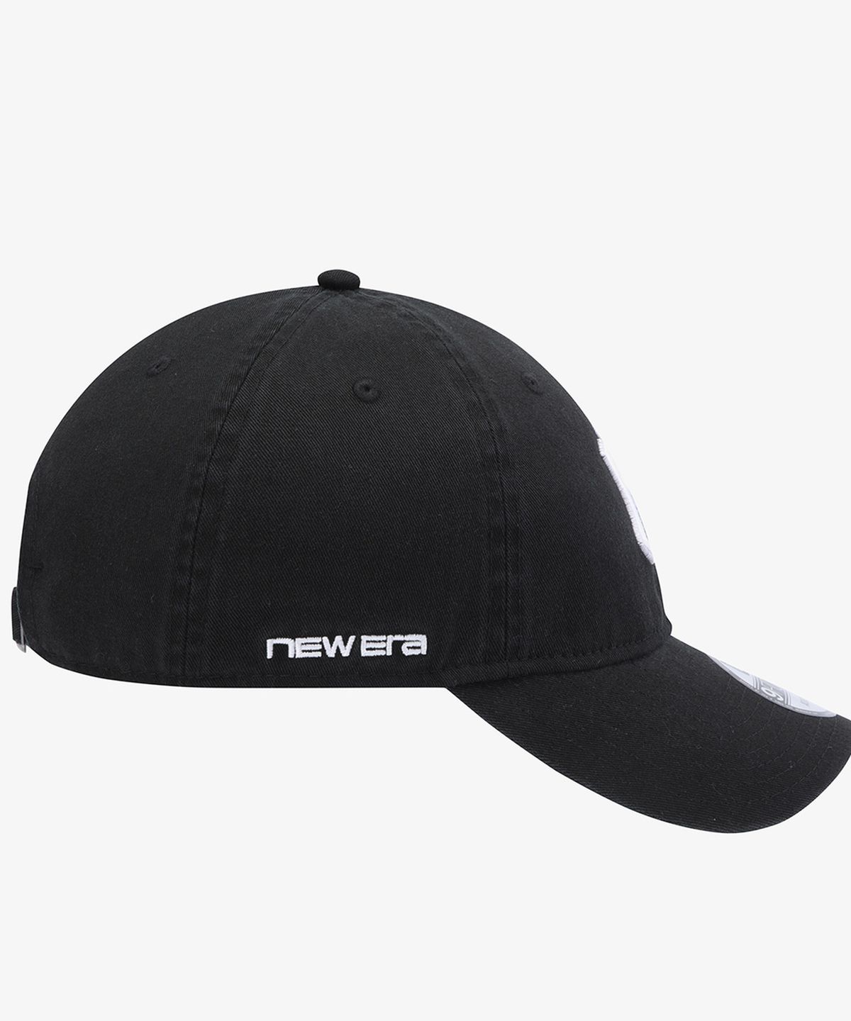 뉴에라(NEW ERA) MLB 뉴욕 양키스 월드 로고 언스트럭쳐 볼캡 블랙 15411757