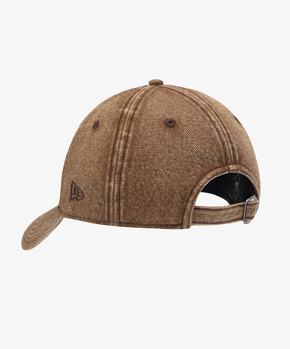 뉴에라(NEW ERA) MLB 뉴욕 양키스 스노우 워시 데님 언스트럭쳐 볼캡 데님 브라운 15411759