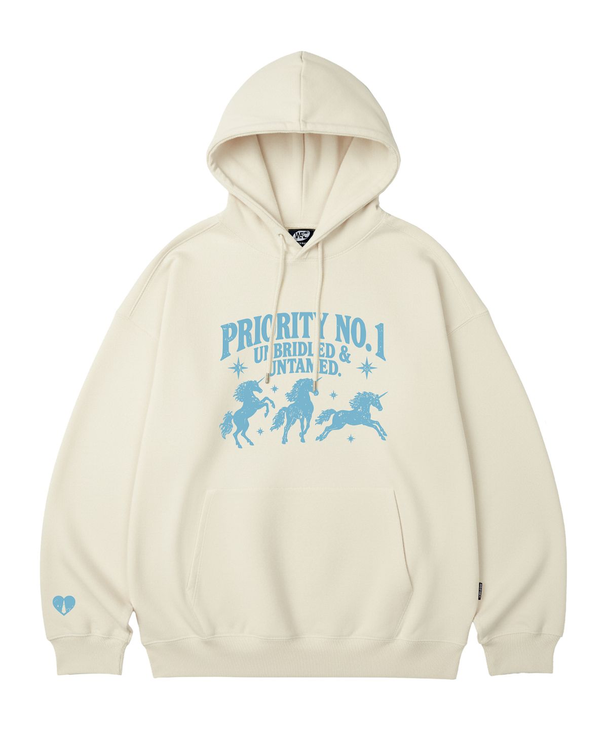 와일드락(WILDROCK) Priority Unicorn 오버핏 후드_11 COL