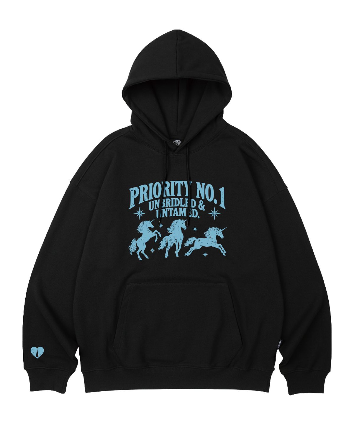와일드락(WILDROCK) Priority Unicorn 오버핏 후드_11 COL