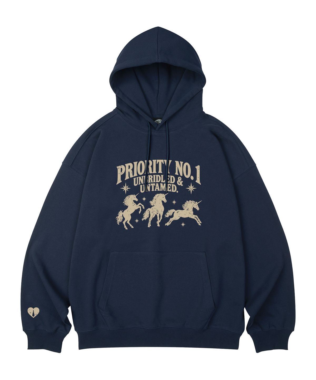 와일드락(WILDROCK) Priority Unicorn 오버핏 후드_11 COL