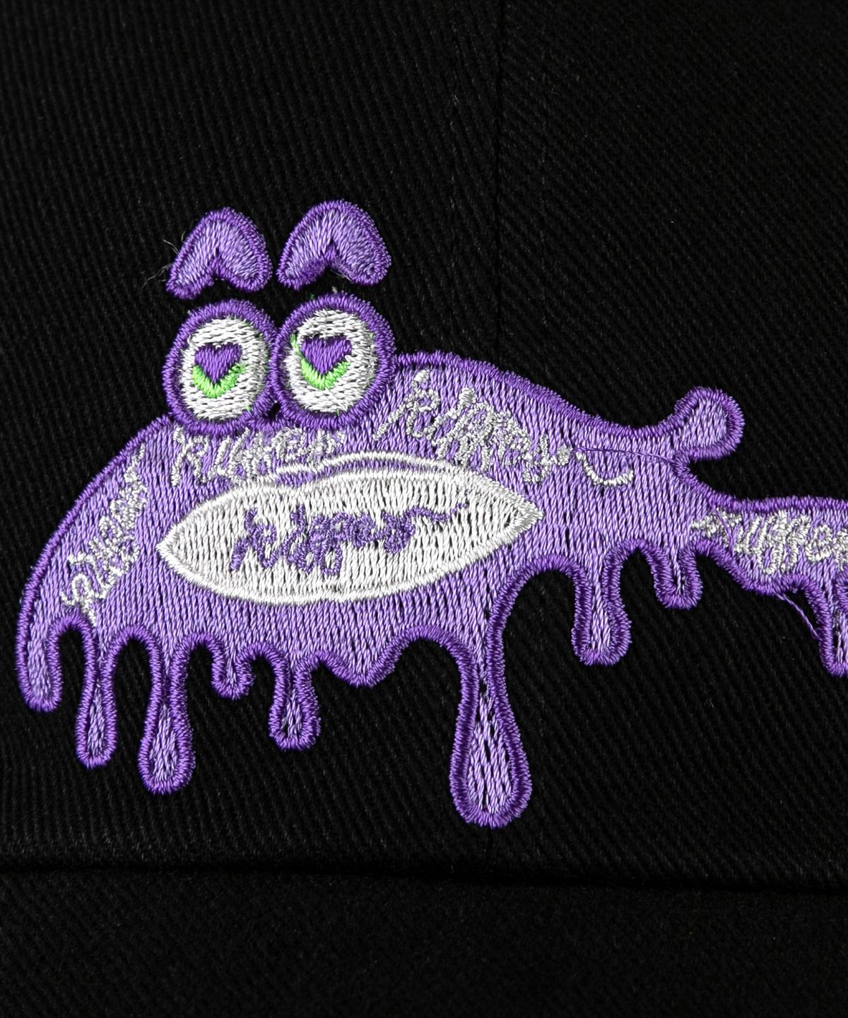 키페(KIFFER) Flemme Dripping Eye Ball cap-black