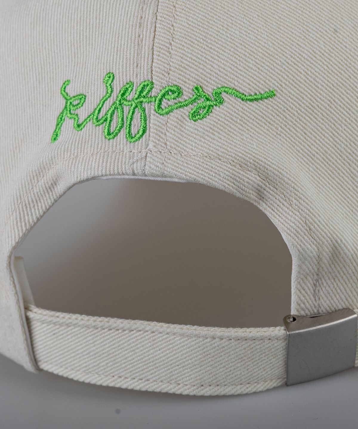키페(KIFFER) Flemme Dripping Eye Ball cap-white
