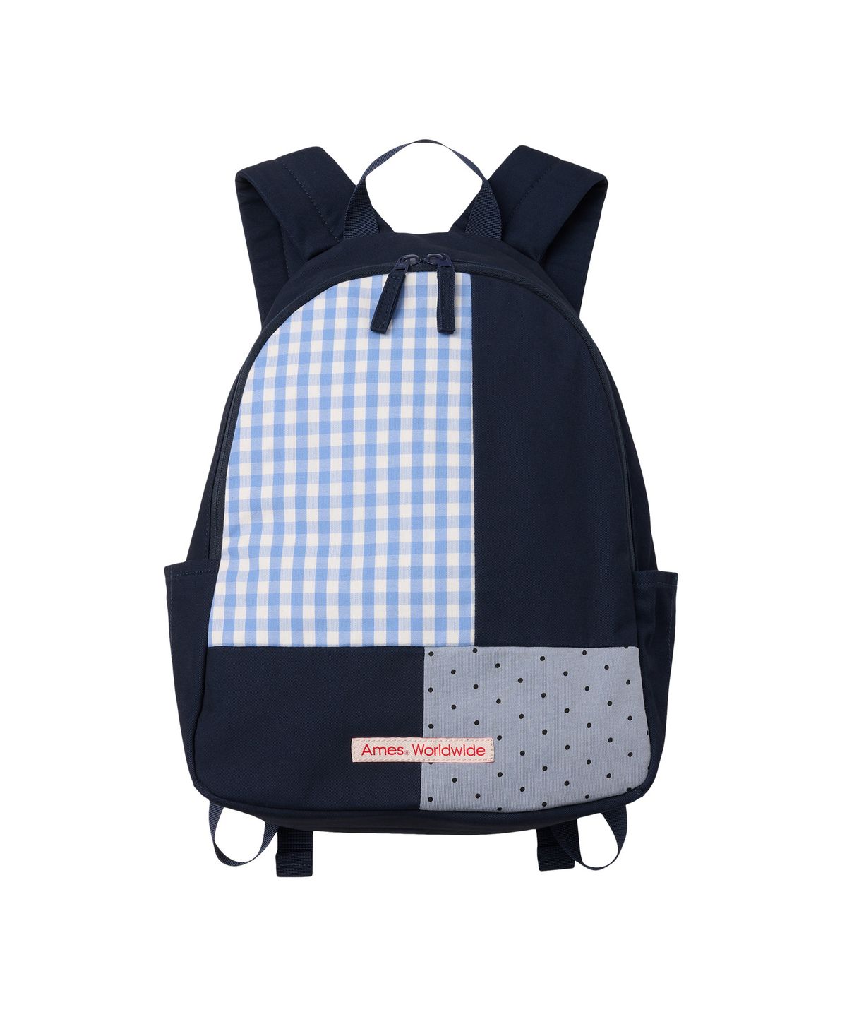 아메스 월드와이드(AMES-WORLDWIDE) PUZZLE PATCH BACKPACK NAVY