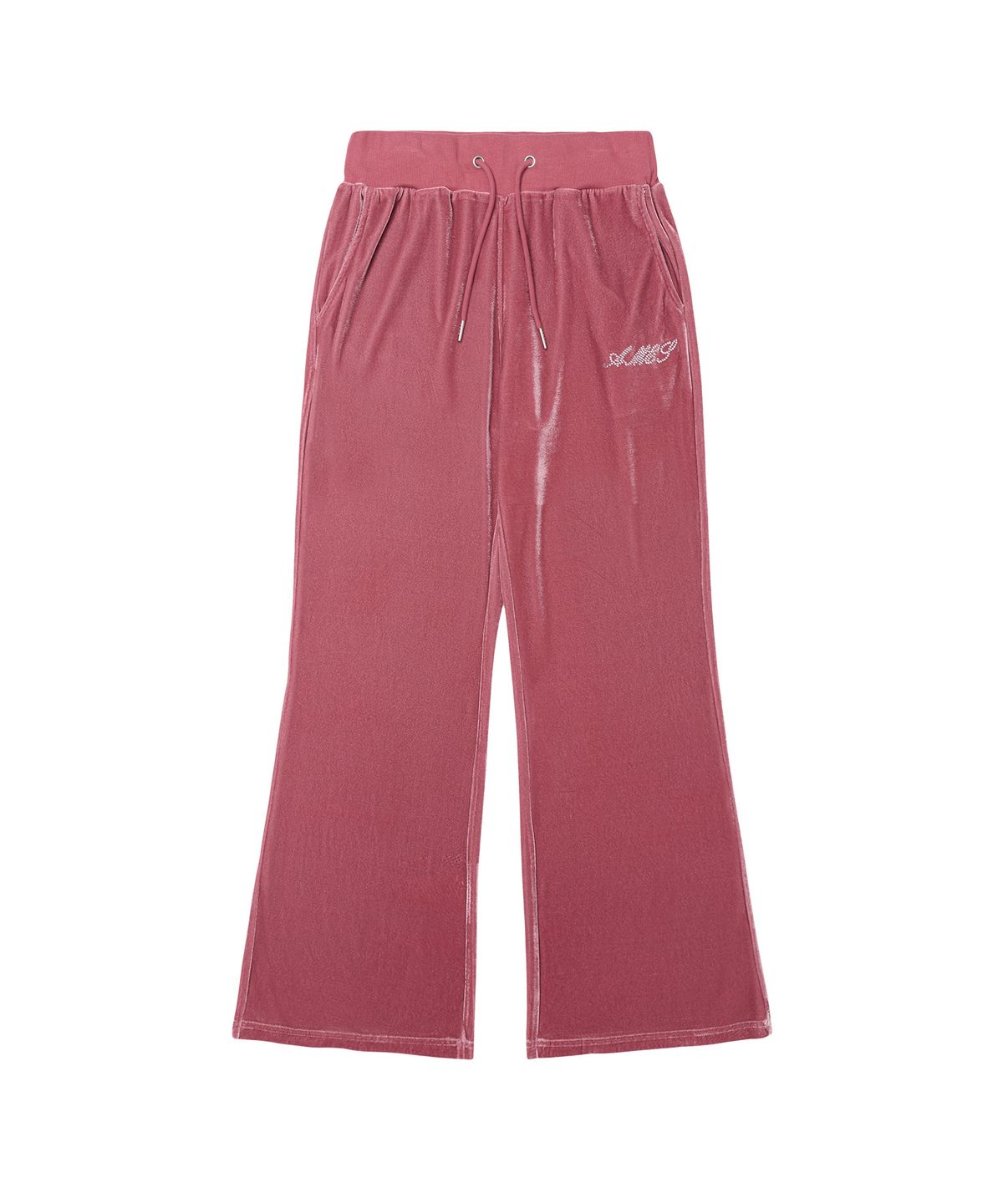 아메스 월드와이드(AMES-WORLDWIDE) HOTFIX VELOUR PANTS PINK
