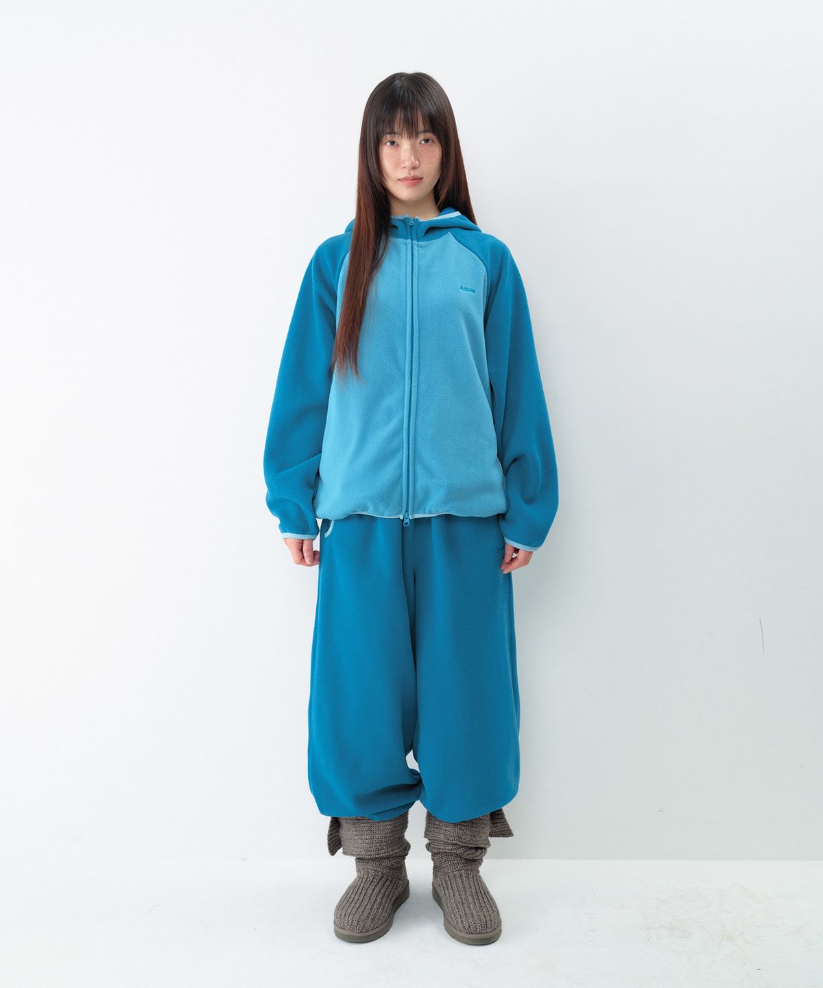 아메스 월드와이드(AMES-WORLDWIDE) POLAR FLEECE PANTS BLUE