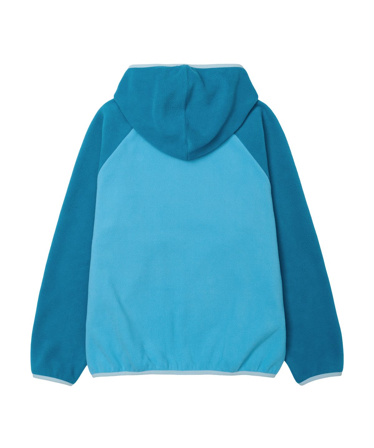 아메스 월드와이드(AMES-WORLDWIDE) POLAR FLEECE RAGLAN HOODIE ZIP-UP BLUE