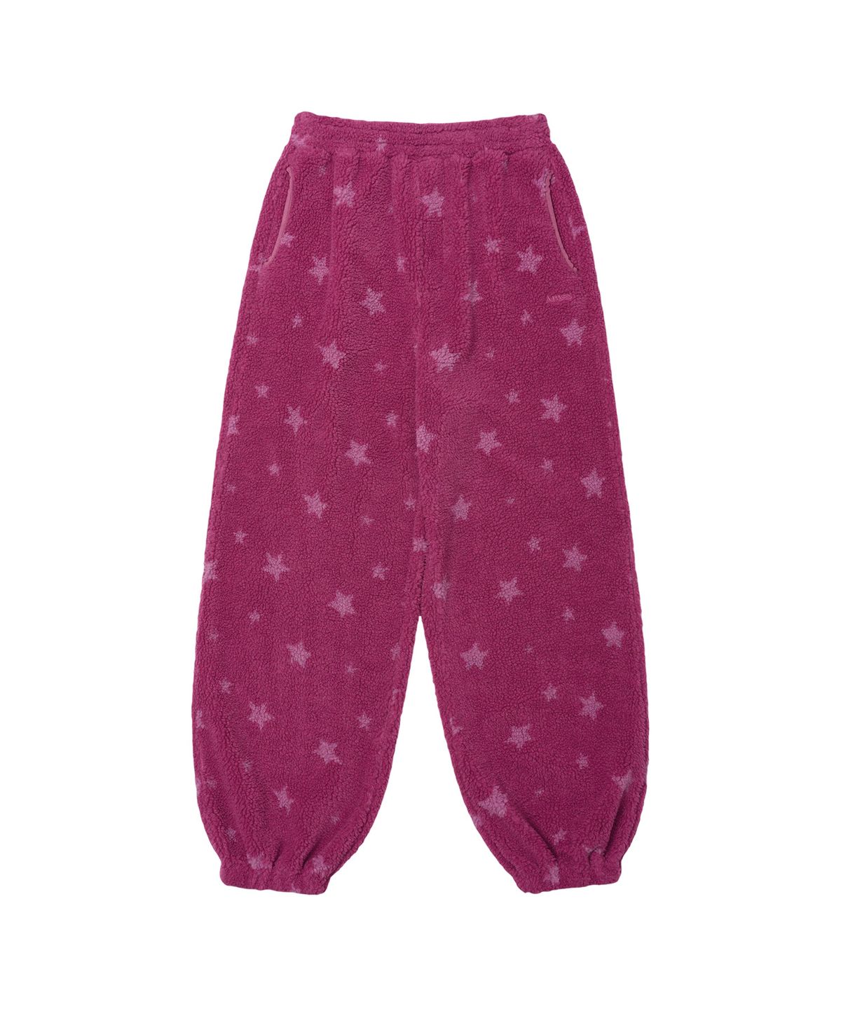 아메스 월드와이드(AMES-WORLDWIDE) STARRY BOA PANTS DEEP PINK