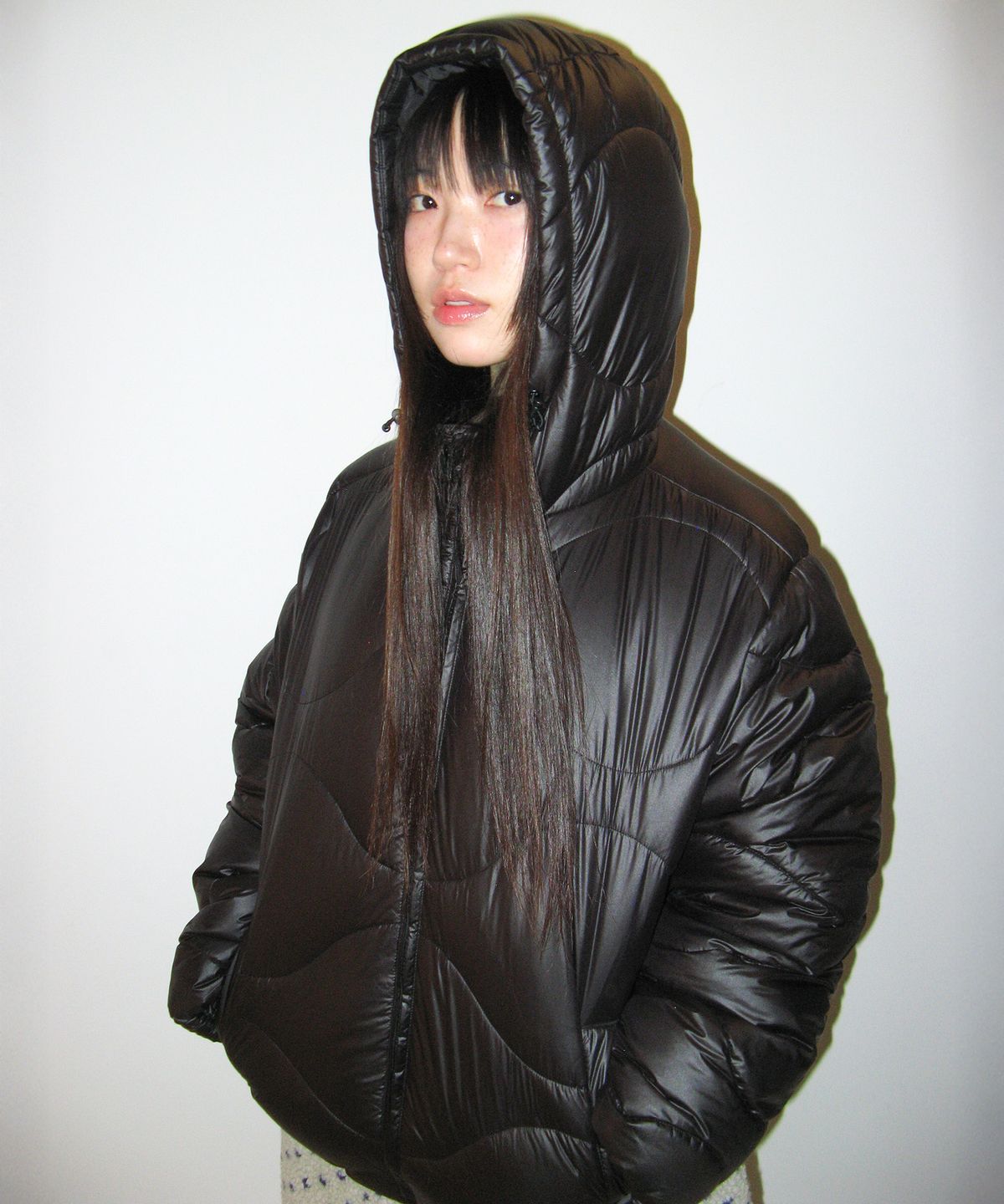 아메스 월드와이드(AMES-WORLDWIDE) WAVE PUFFER PADDING BLACK