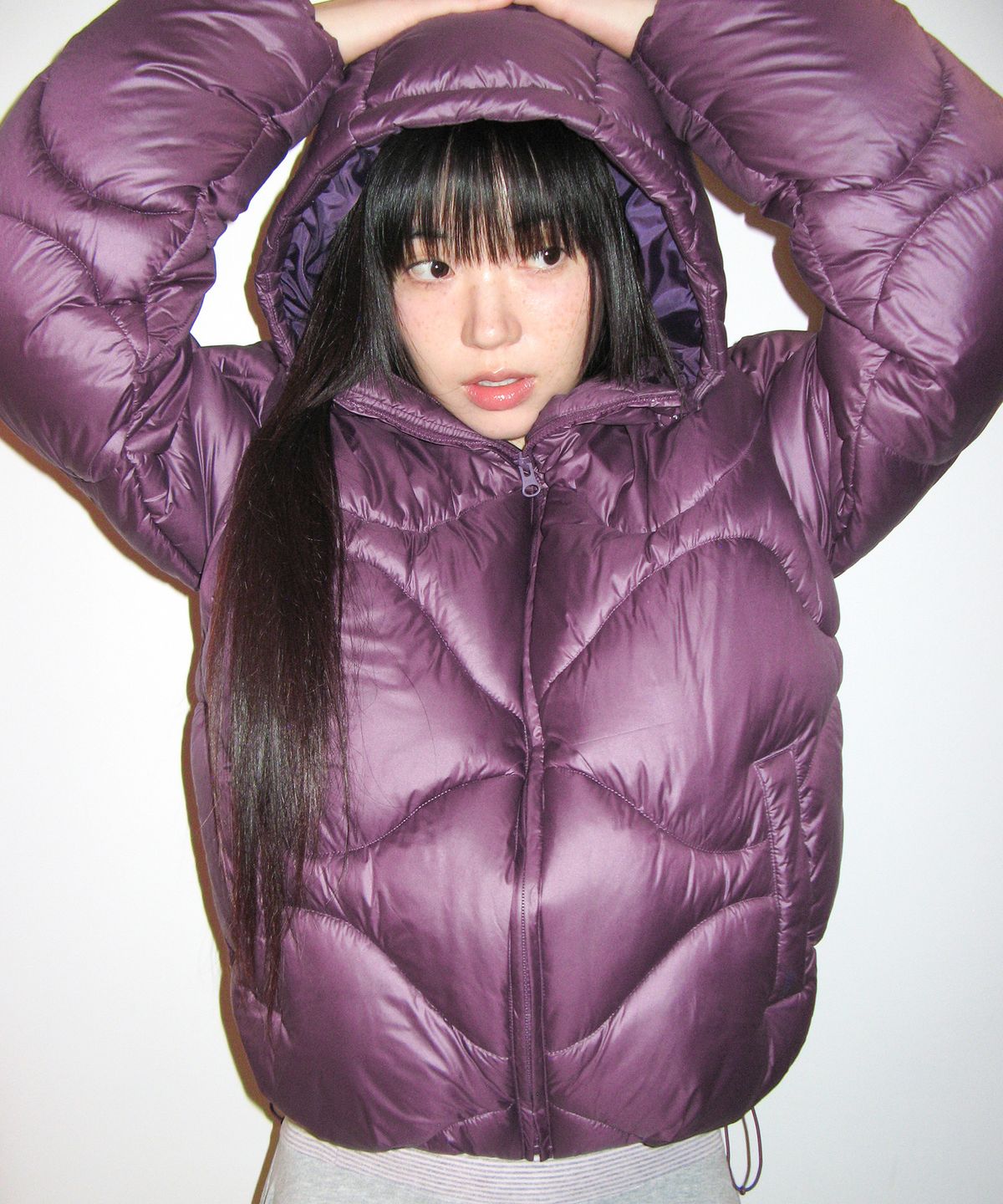 아메스 월드와이드(AMES-WORLDWIDE) WAVE PUFFER PADDING PURPLE