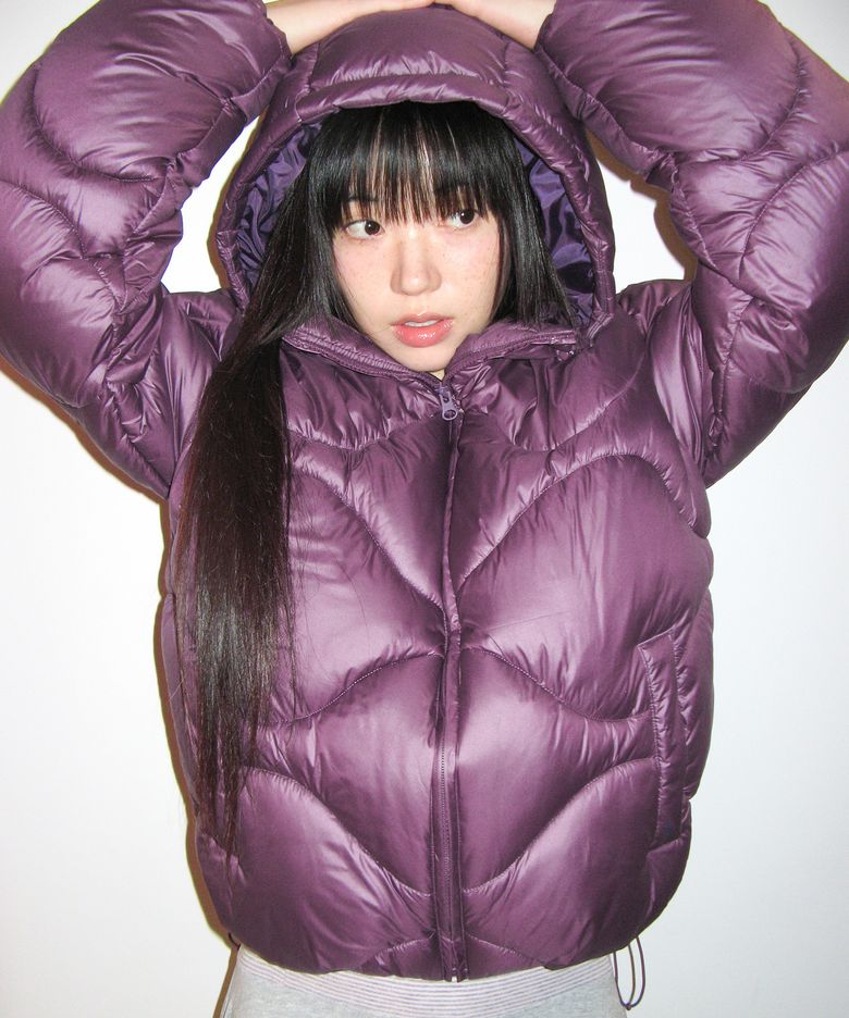 WAVE PUFFER PADDING PURPLE
