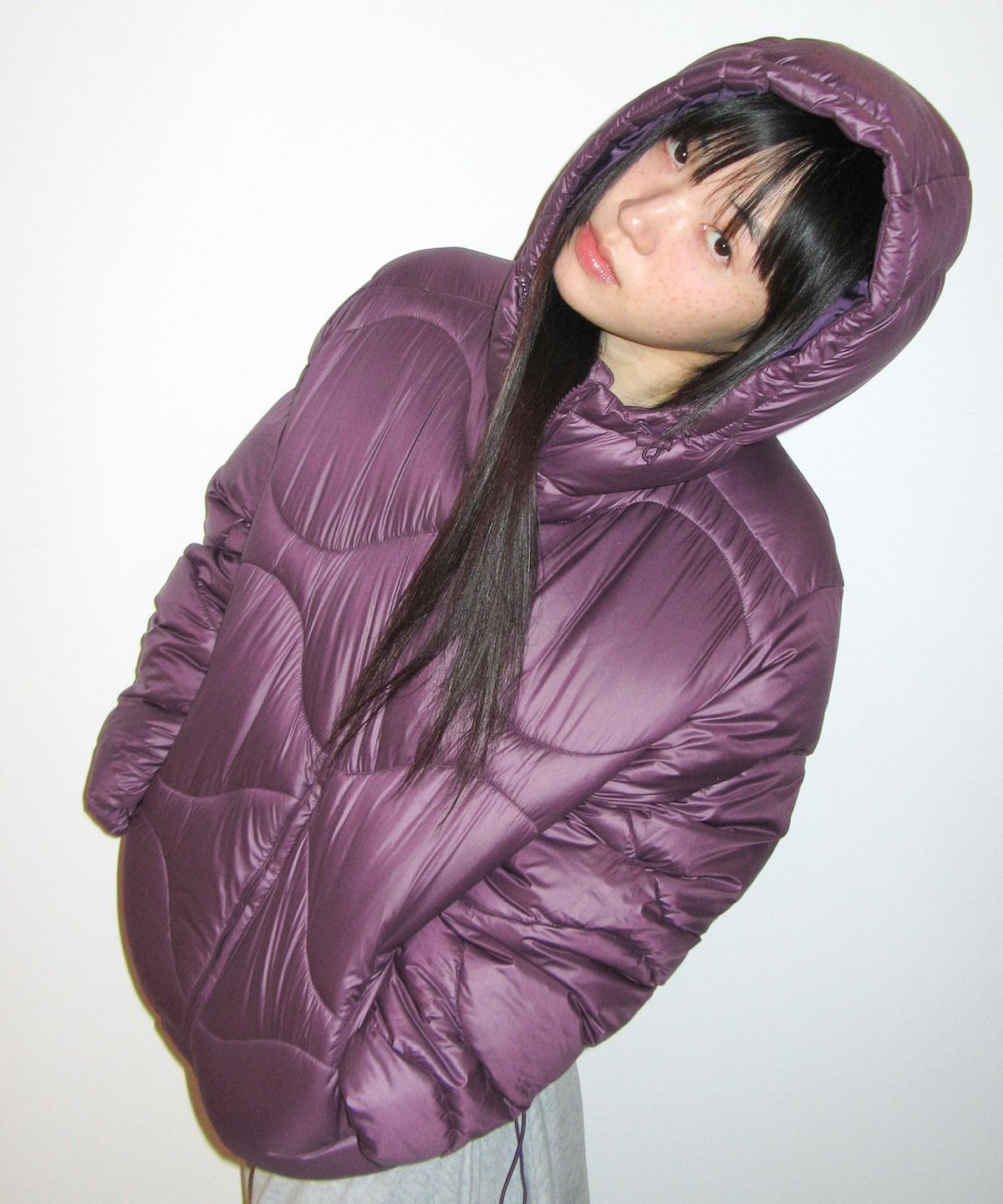 아메스 월드와이드(AMES-WORLDWIDE) WAVE PUFFER PADDING PURPLE