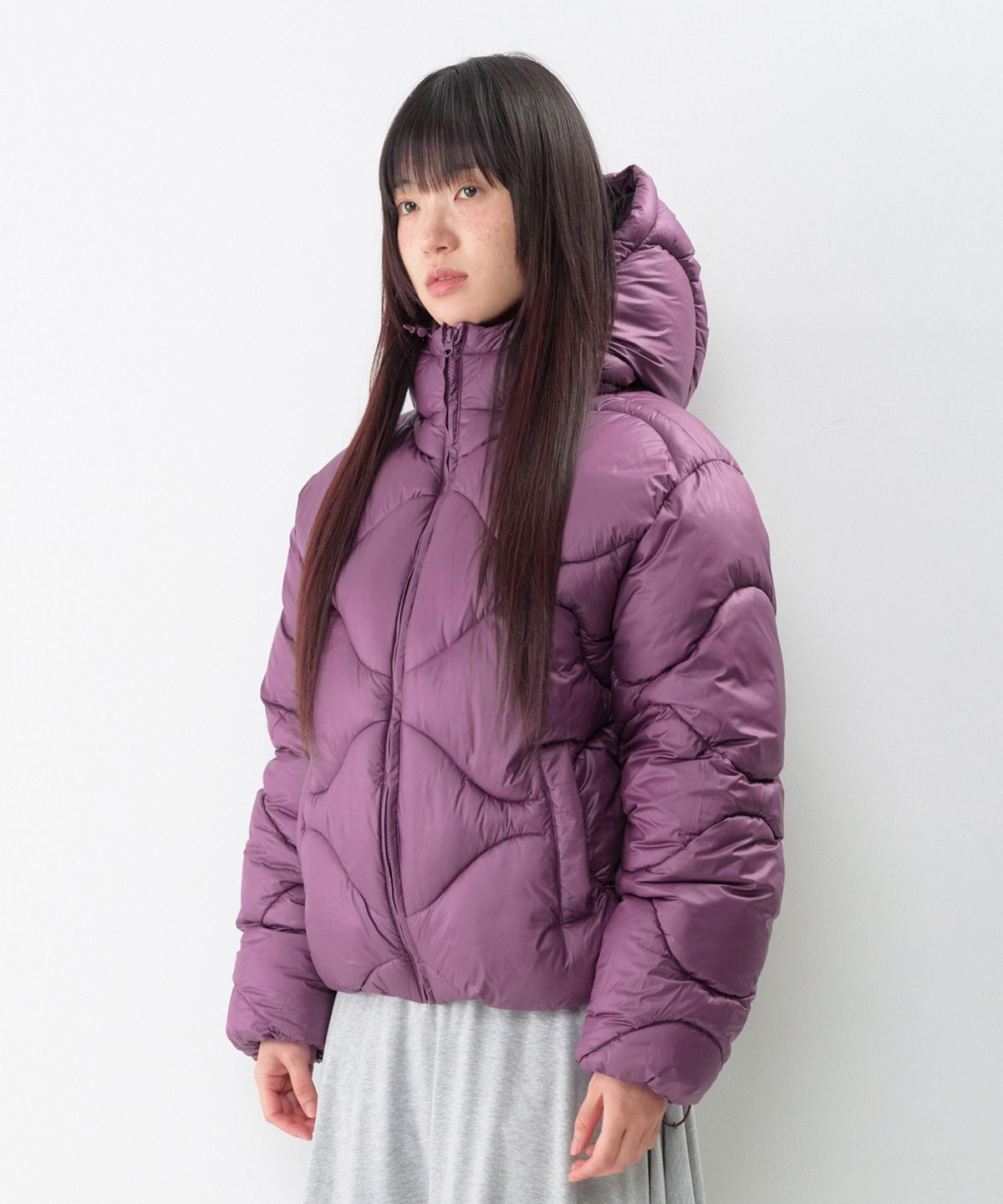 아메스 월드와이드(AMES-WORLDWIDE) WAVE PUFFER PADDING PURPLE