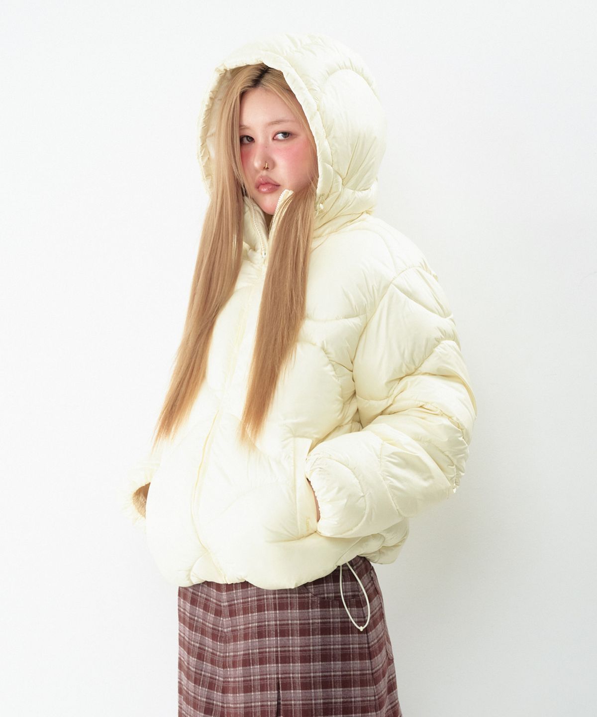 아메스 월드와이드(AMES-WORLDWIDE) WAVE PUFFER PADDING YELLOW