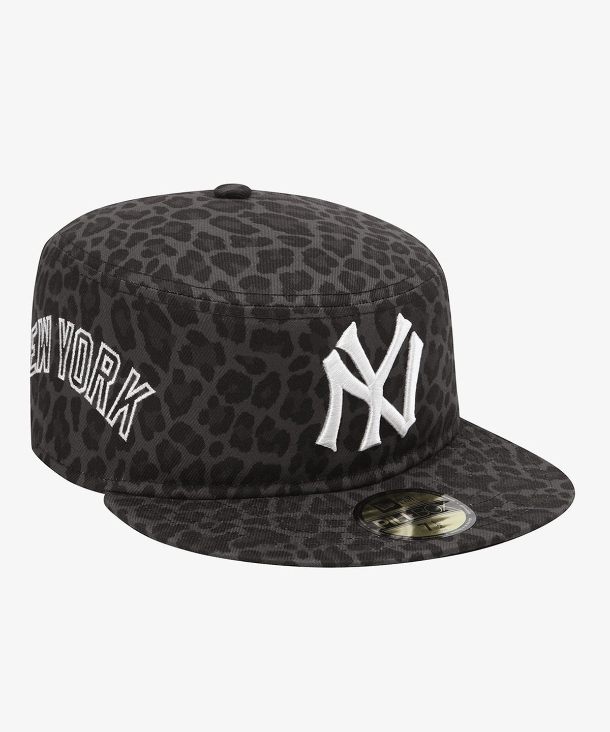 뉴에라(NEW ERA) MLB 쿠퍼스 타운 뉴욕 양키스 레오파드 시리즈 필박스 피티드캡 블랙 레오파드 15411743