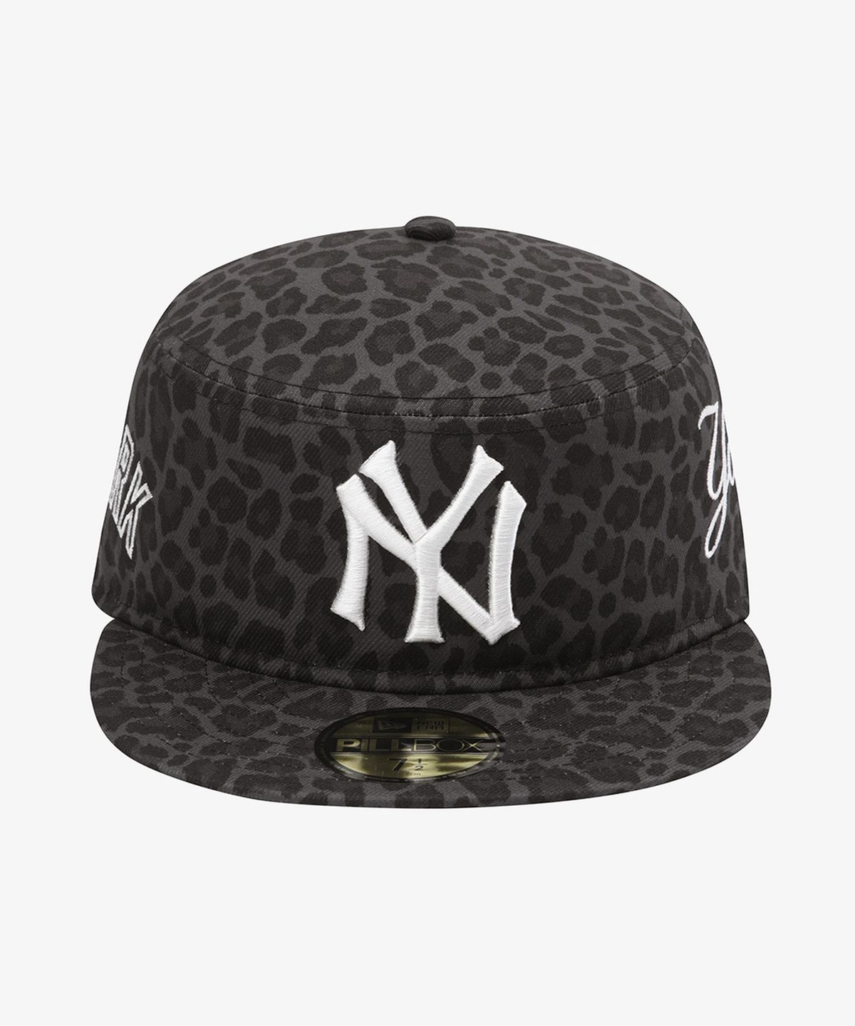 뉴에라(NEW ERA) MLB 쿠퍼스 타운 뉴욕 양키스 레오파드 시리즈 필박스 피티드캡 블랙 레오파드 15411743