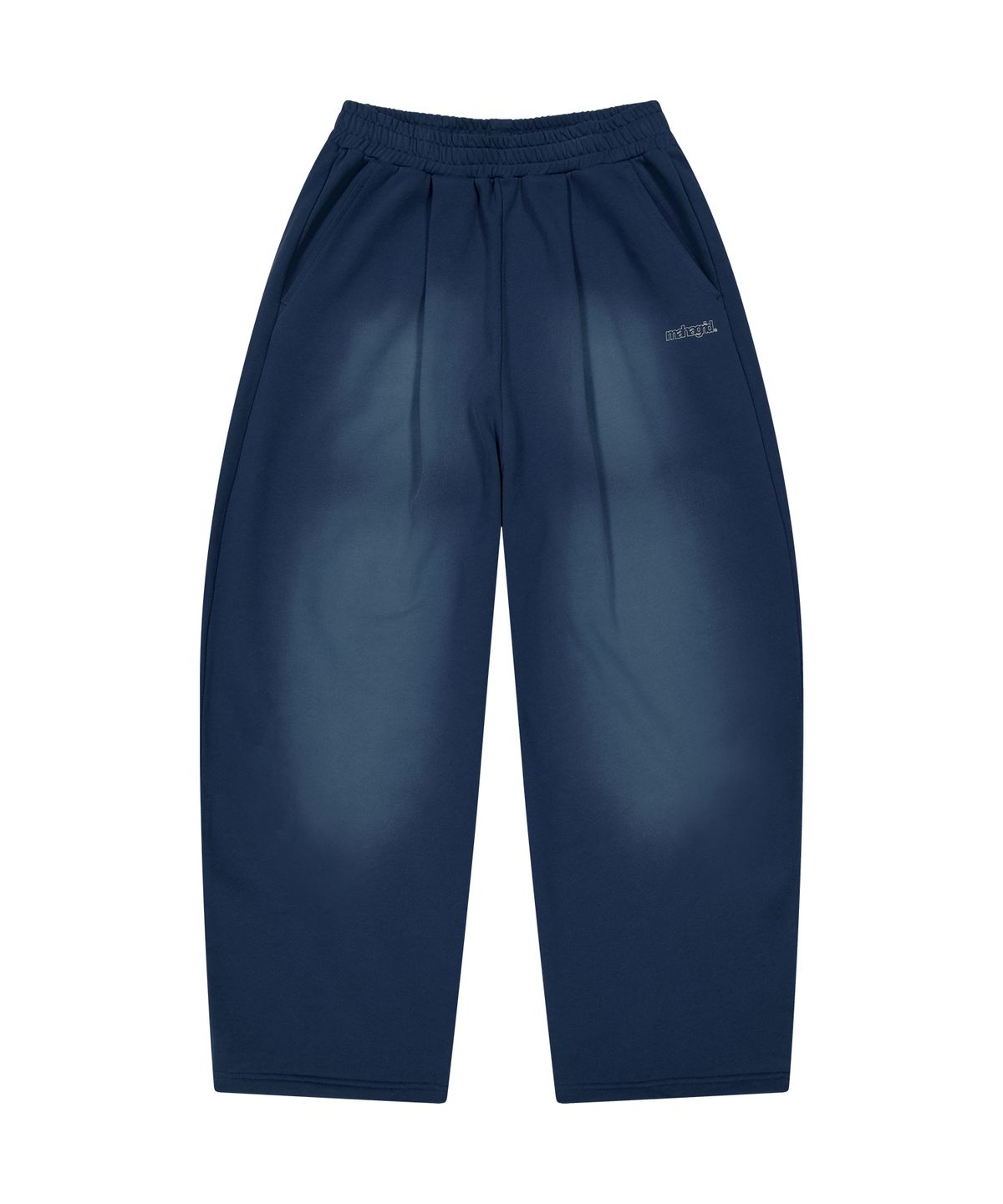 마하그리드(MAHAGRID) [10주년] WASHED 10TH THIRD LOGO BALLOON SWEAT PANTS 2colors