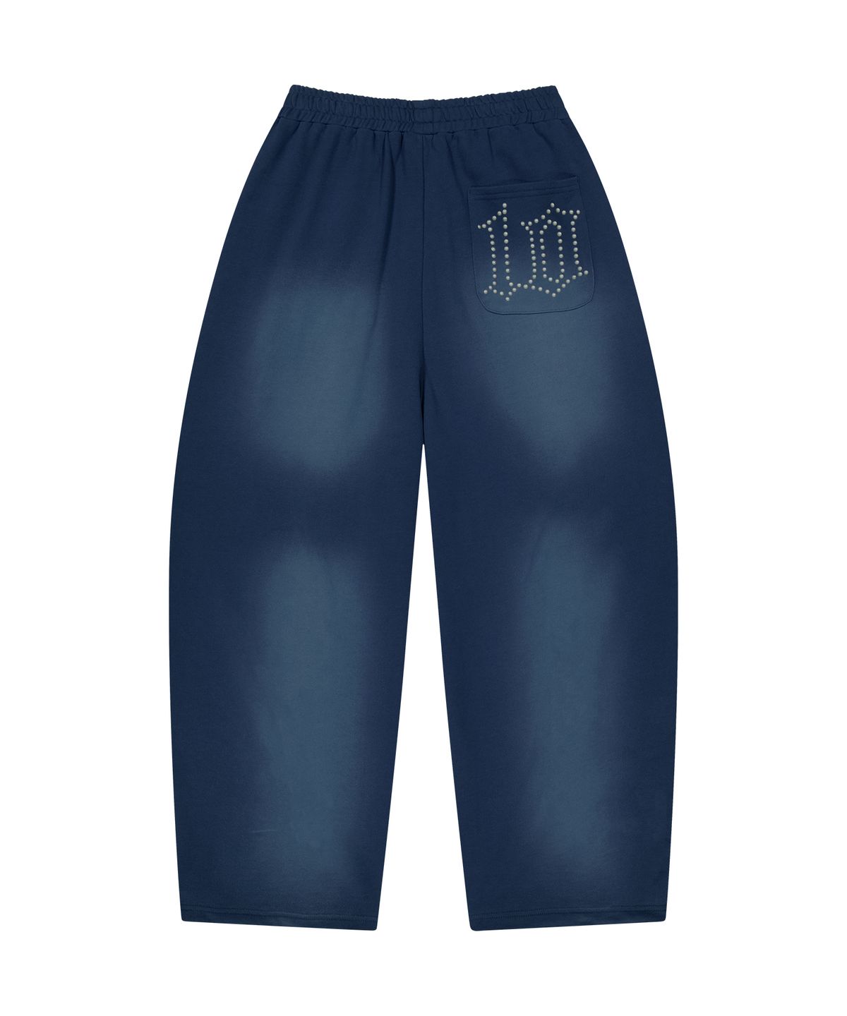 마하그리드(MAHAGRID) [10주년] WASHED 10TH THIRD LOGO BALLOON SWEAT PANTS 2colors