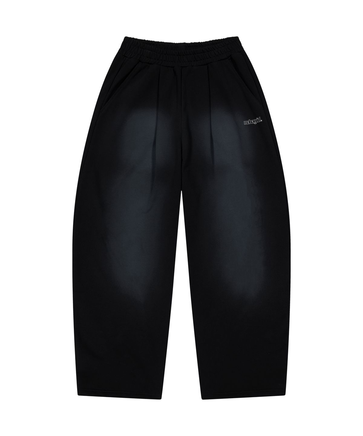 마하그리드(MAHAGRID) [10주년] WASHED 10TH THIRD LOGO BALLOON SWEAT PANTS 2colors