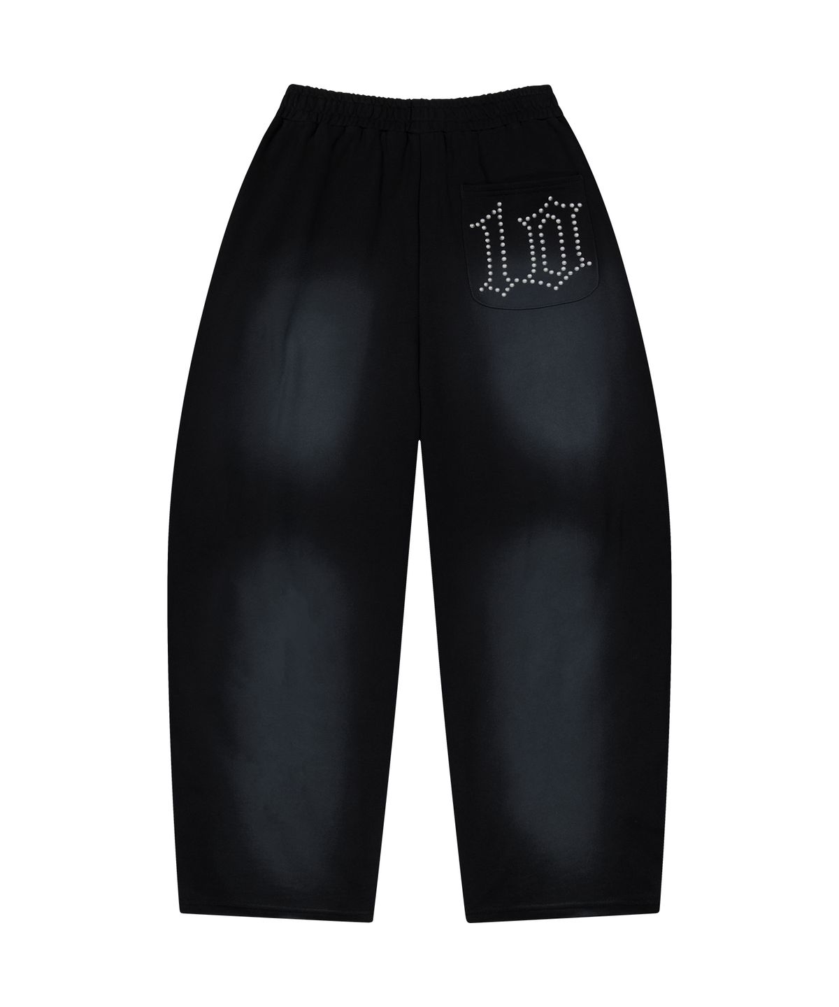 마하그리드(MAHAGRID) [10주년] WASHED 10TH THIRD LOGO BALLOON SWEAT PANTS 2colors