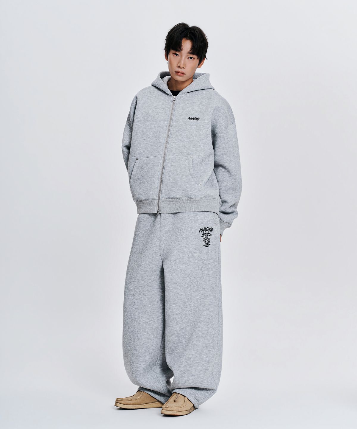 마하그리드(MAHAGRID) [10주년] 10TH SLASH NEOPRENE CROP ZIP UP HOODIE 2colors