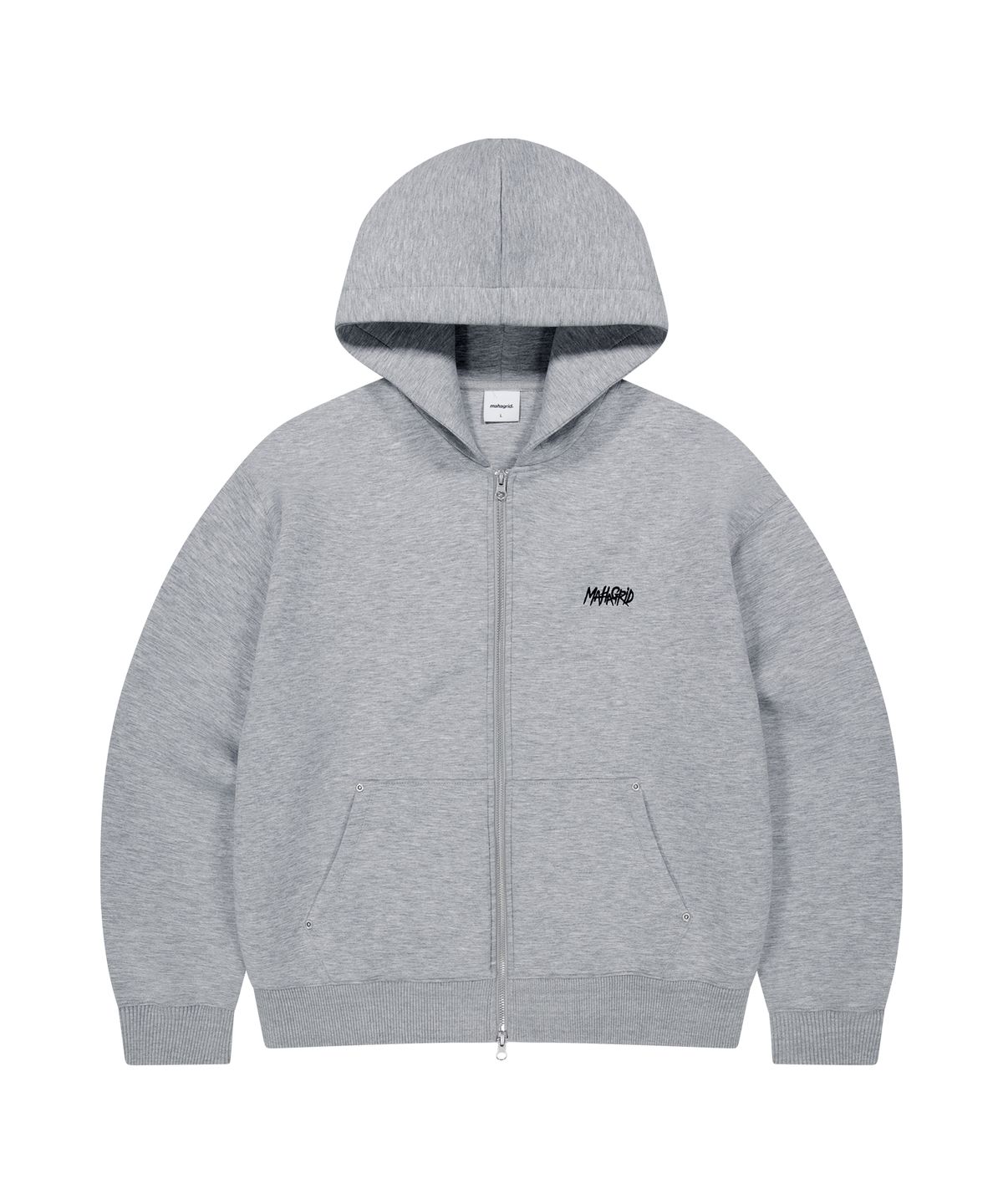 마하그리드(MAHAGRID) [10주년] 10TH SLASH NEOPRENE CROP ZIP UP HOODIE 2colors