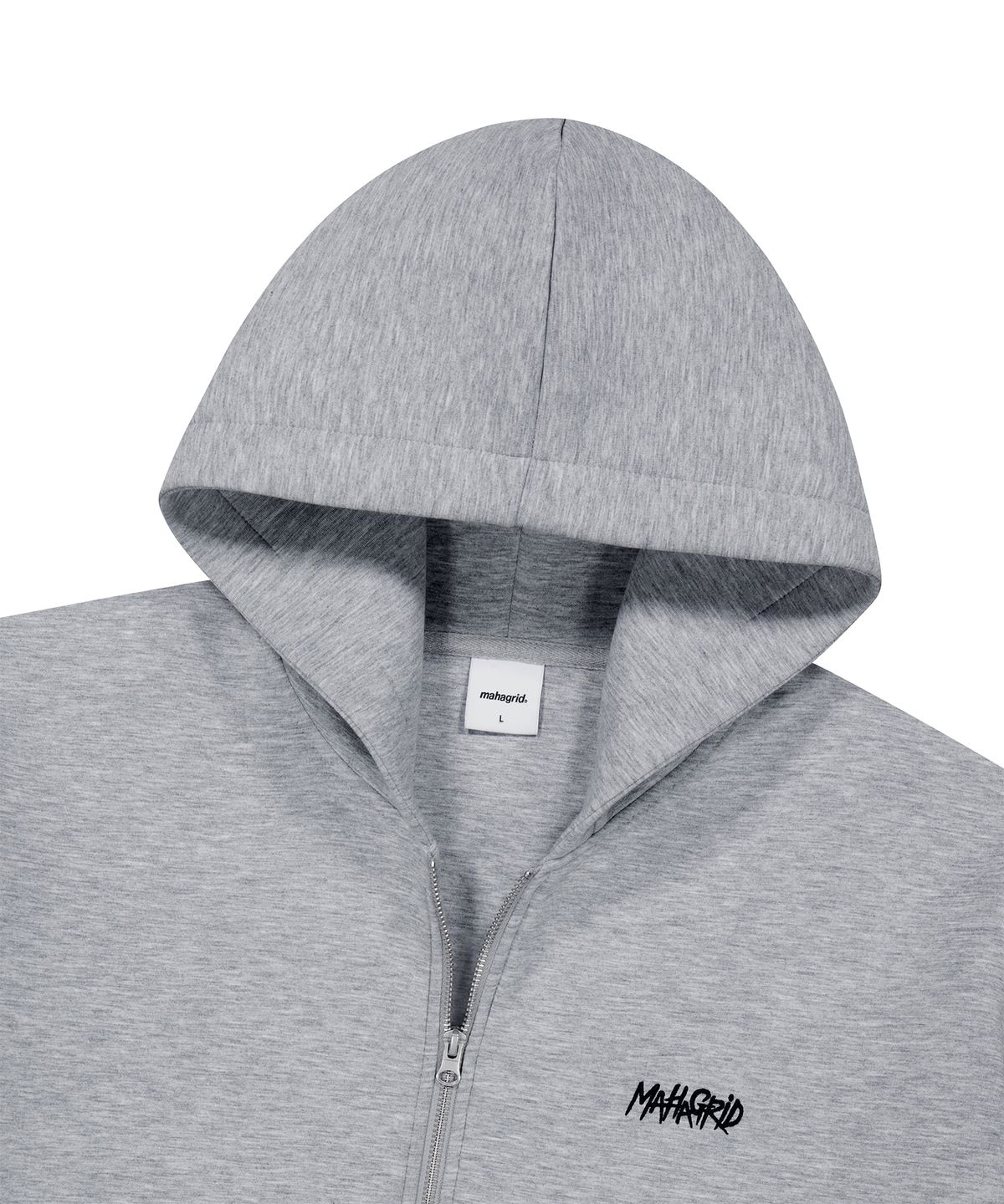 마하그리드(MAHAGRID) [10주년] 10TH SLASH NEOPRENE CROP ZIP UP HOODIE 2colors